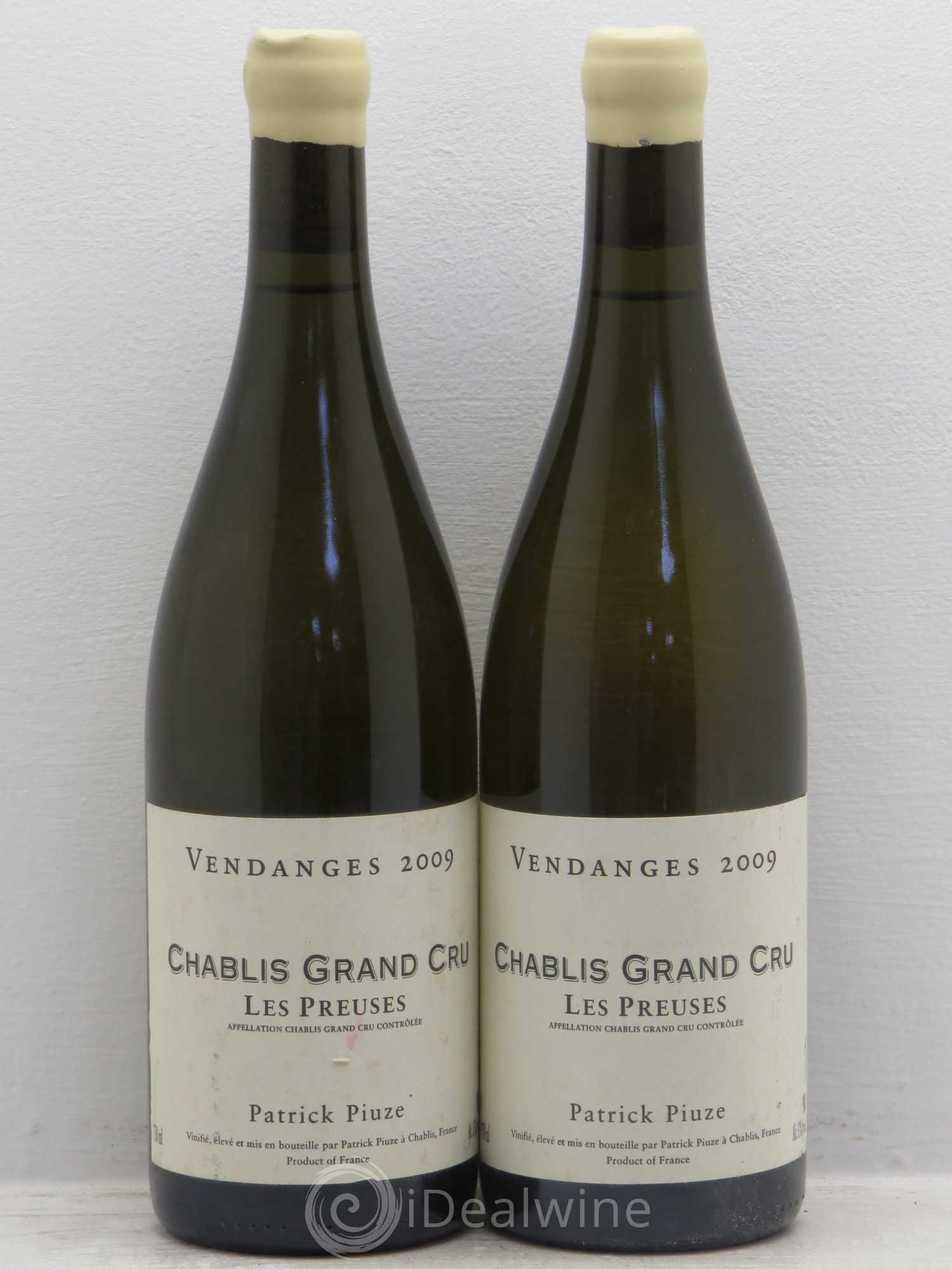 Chablis Grand Cru Puize 2009 - Lot de 2 bouteilles - 0