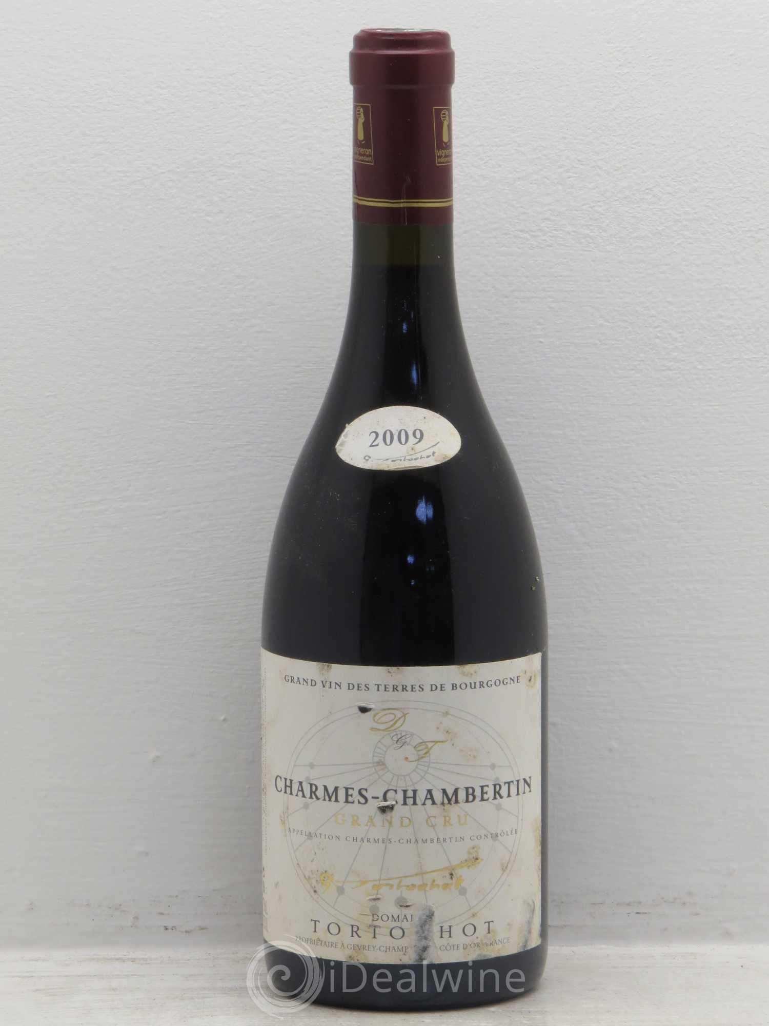 Charmes-Chambertin Grand Cru Tortochot (Domaine) 2009 - Lot de 1 bouteille - 0