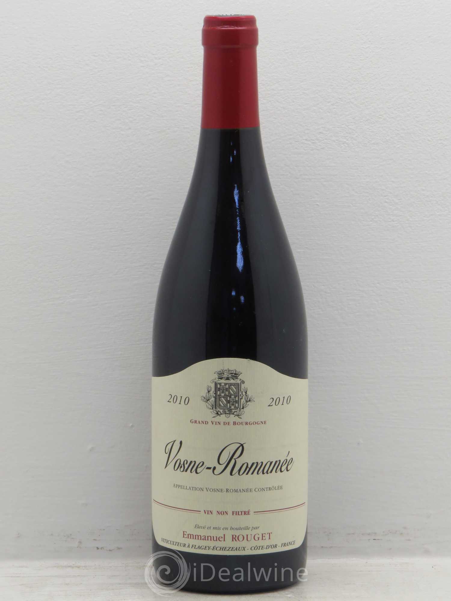 Vosne-Romanée Emmanuel Rouget 2010 - Posten von 1 Flasche - 0
