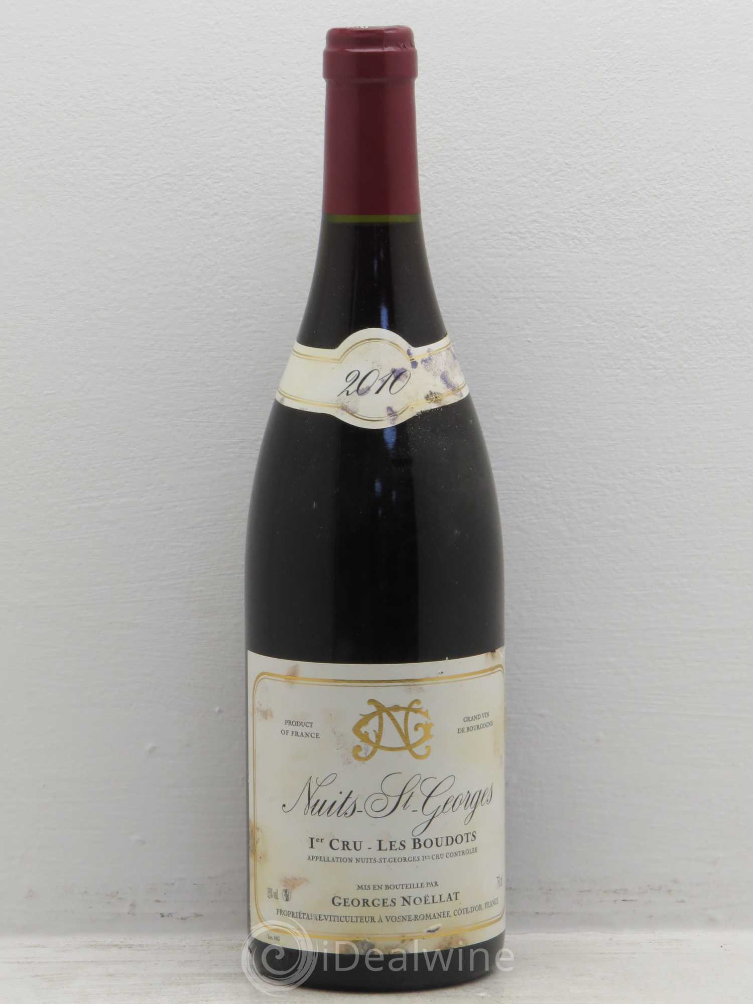 Nuits-Saint-Georges 1er Cru Georges Noellat 2010 - Lot de 1 bouteille - 0
