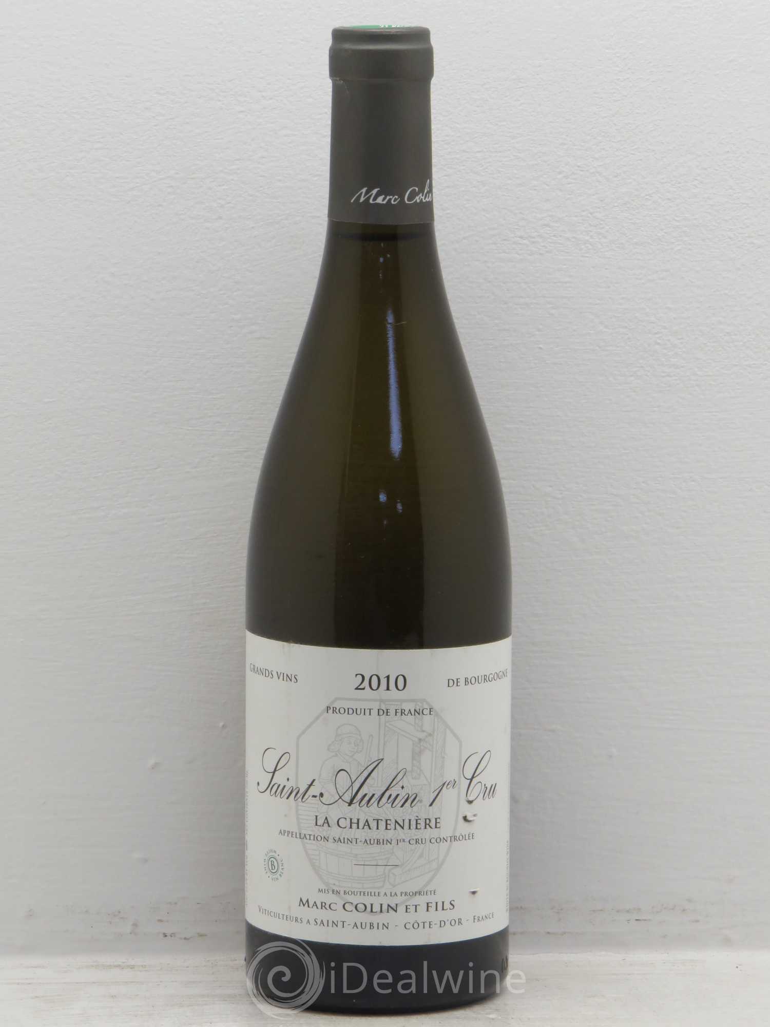 Saint-Aubin 1er Cru La Chatenière Marc Colin & Fils 2010 - Lot de 1 bouteille - 0