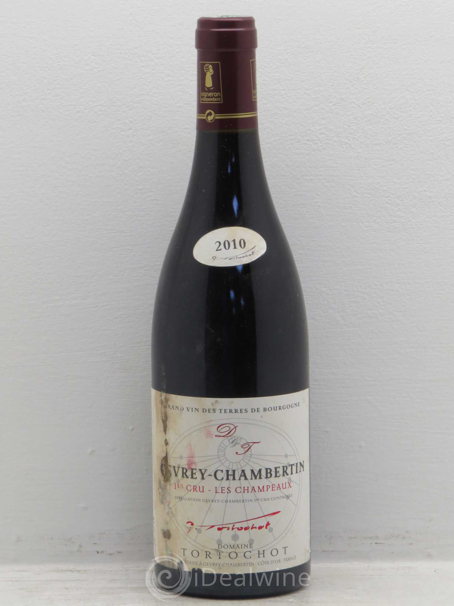 Gevrey-Chambertin 1er Cru Les Champeaux Tortochot (Domaine) 2010 - Lot de 1 bouteille - 0