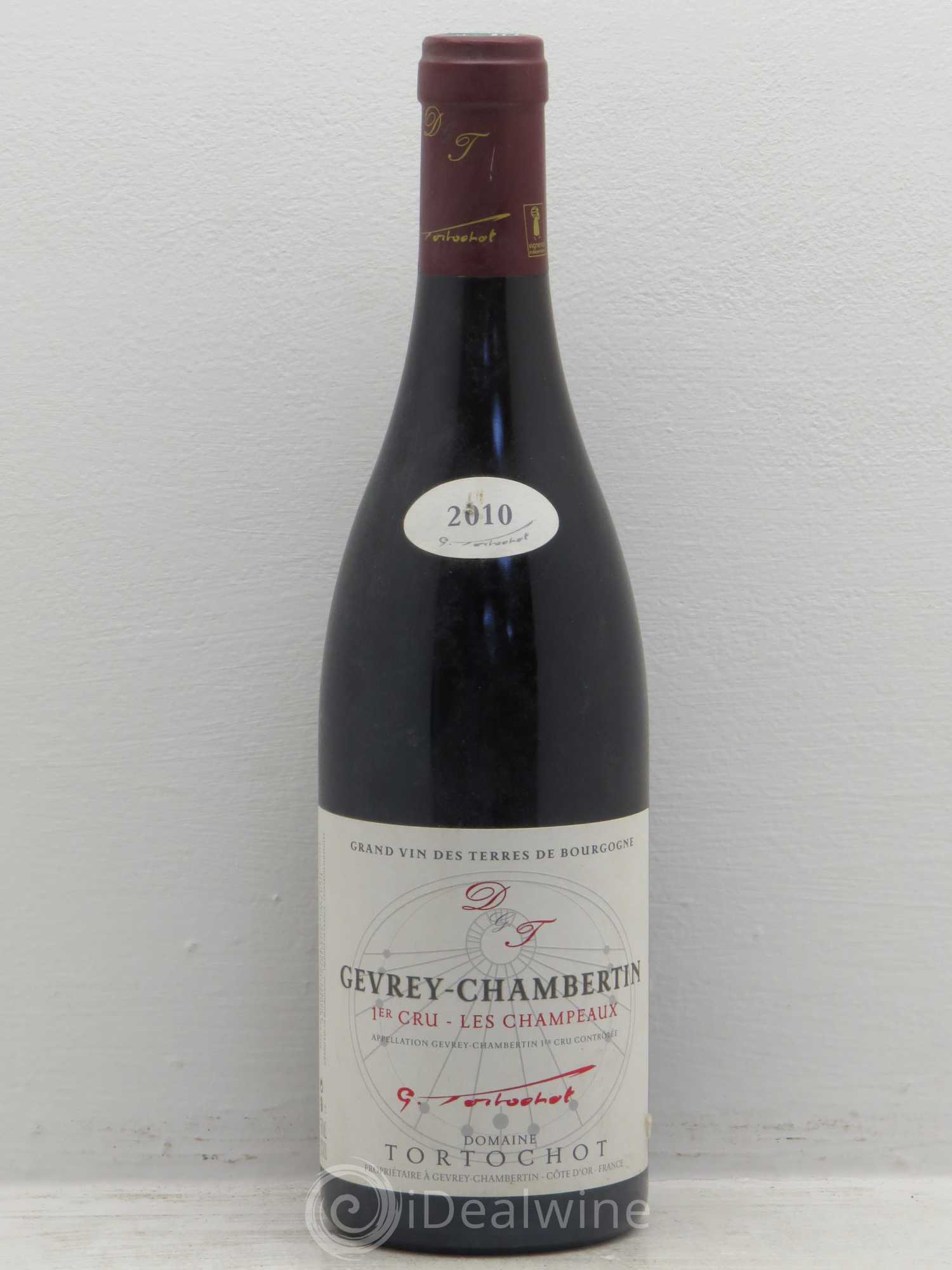 Gevrey-Chambertin 1er Cru Les Champeaux Tortochot (Domaine) 2010 - Lot de 1 bouteille - 0