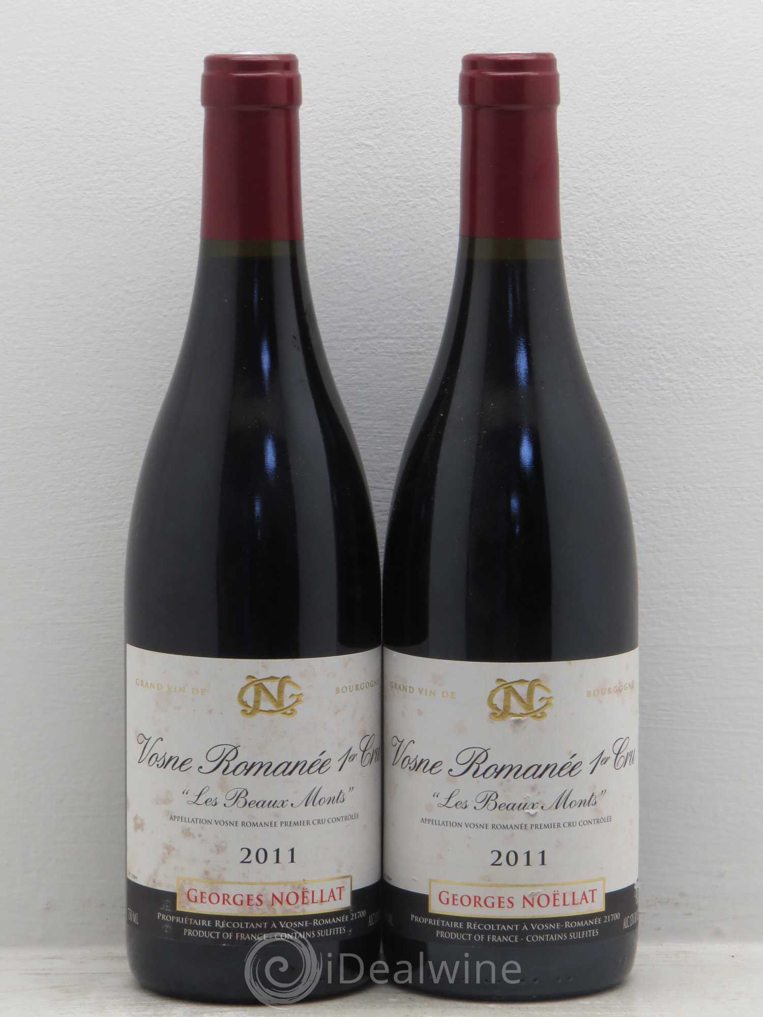 Vosne-Romanée 1er Cru Georges Noellat 2011 - Lot de 2 bouteilles - 0