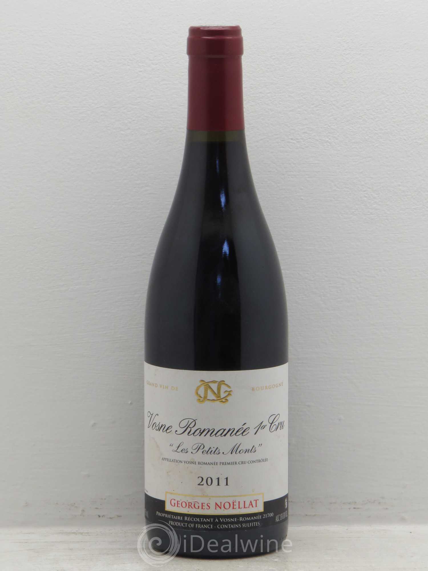 Vosne-Romanée 1er Cru Georges Noellat 2011 - Lot de 1 bouteille - 0