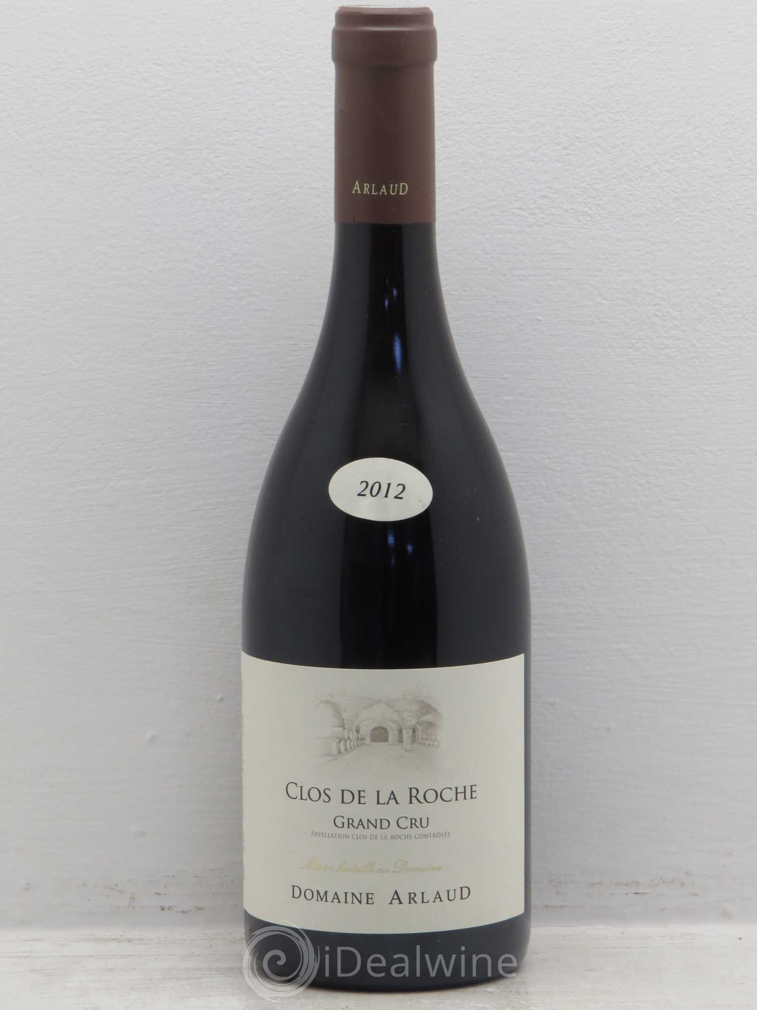 Clos de la Roche Grand Cru Arlaud 2012 - Lot de 1 bouteille - 0