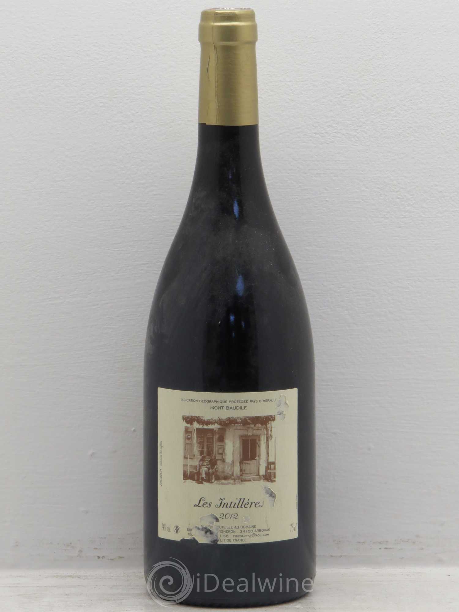 Languedoc Les Intillères Vin de pays du Mont Baudile Supply-Royer 2012 - Posten von 1 Flasche - 0