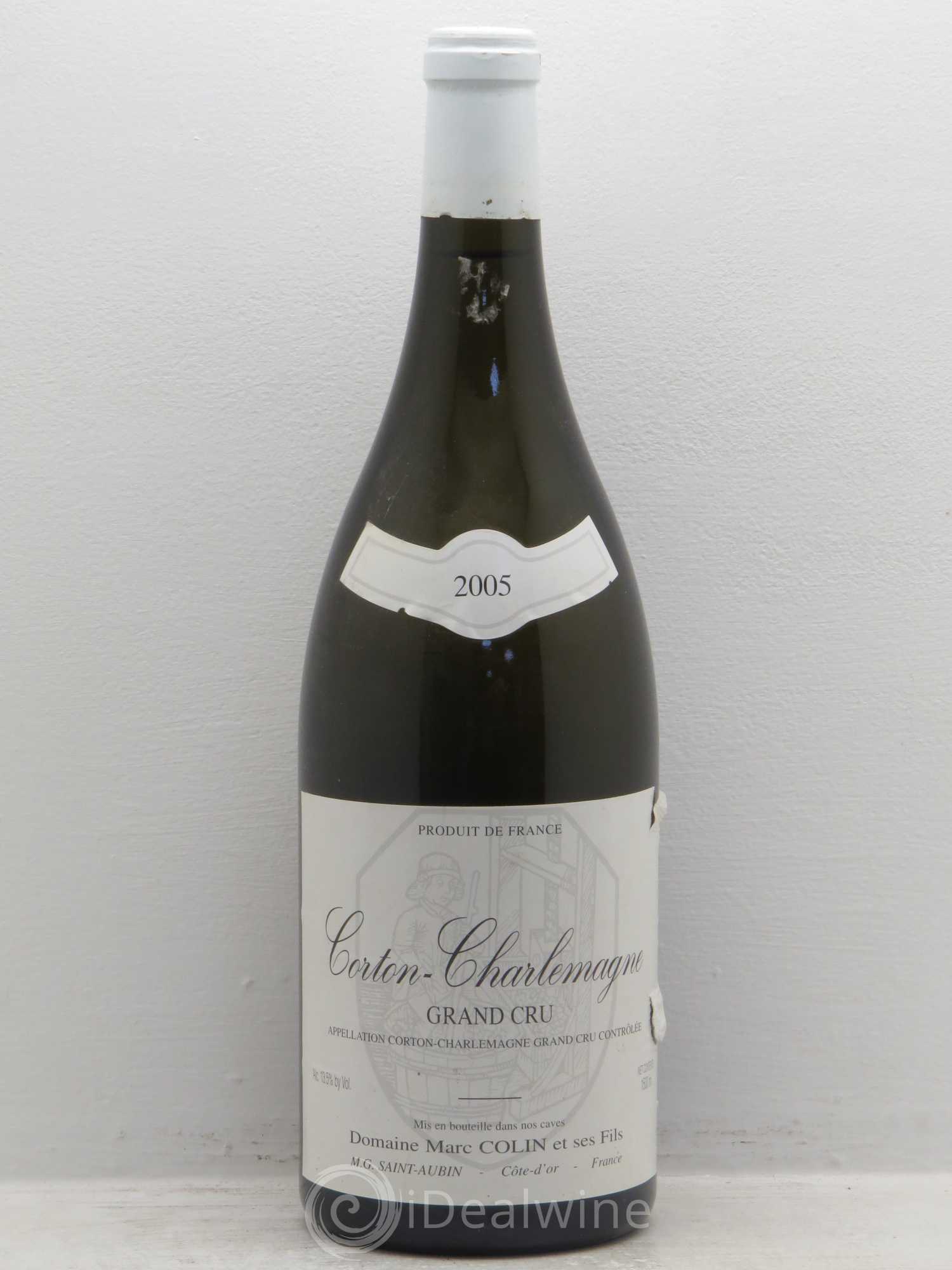 Corton-Charlemagne Grand Cru Marc Colin 2005 - Lot de 1 magnum - 0