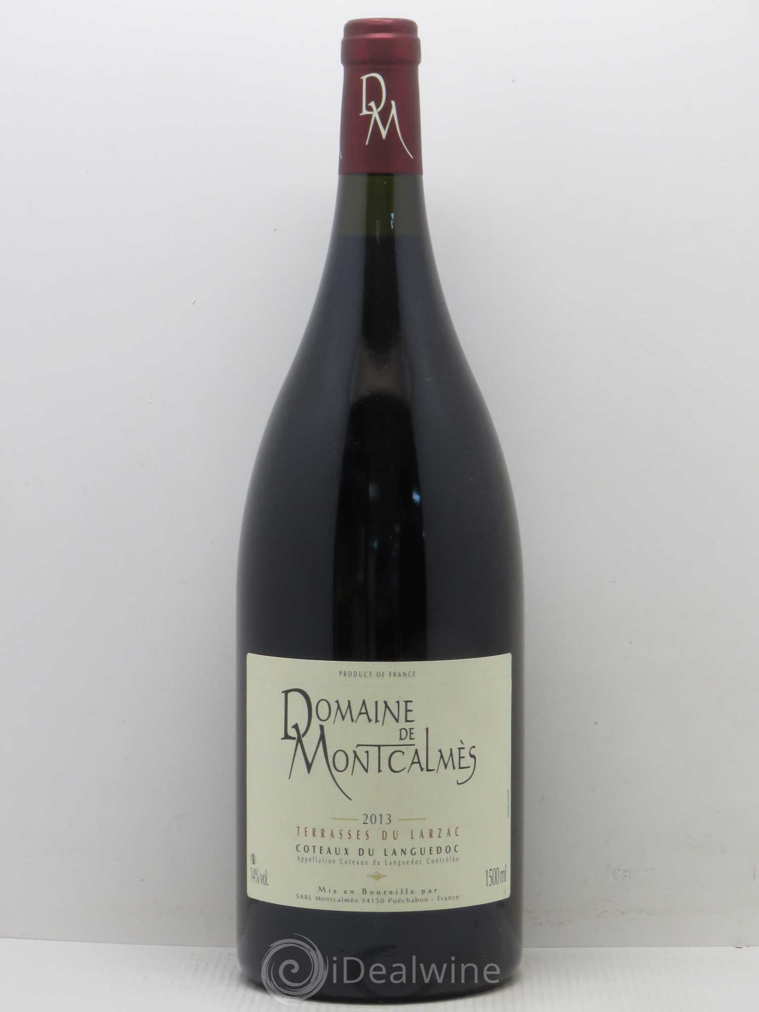 Terrasses du Larzac Domaine de Montcalmès Frédéric Pourtalié 2013 - Lot de 1 magnum - 0