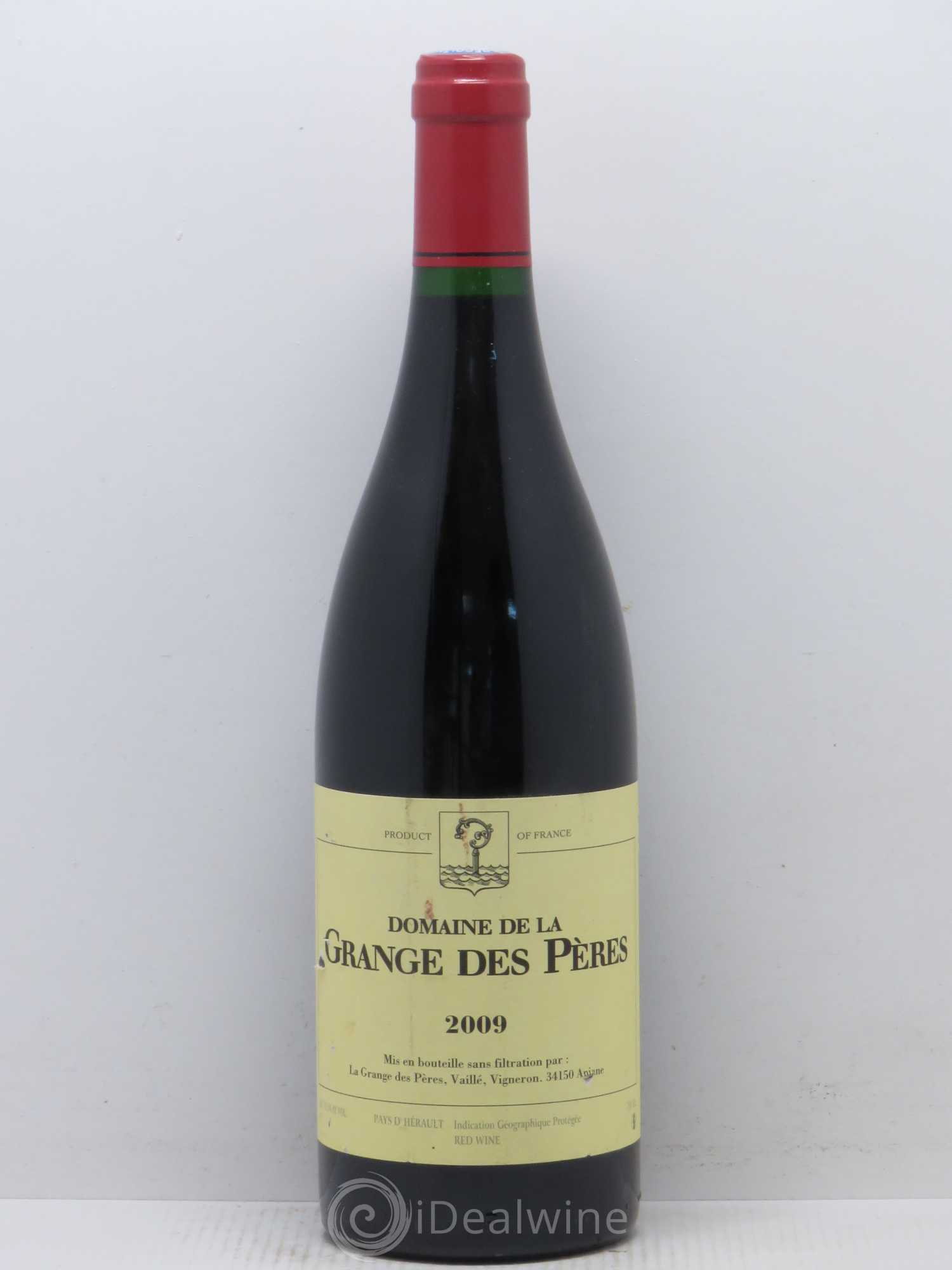 Pays d'Hérault Grange des Pères Laurent Vaillé 2009 - Lot de 1 bouteille - 0