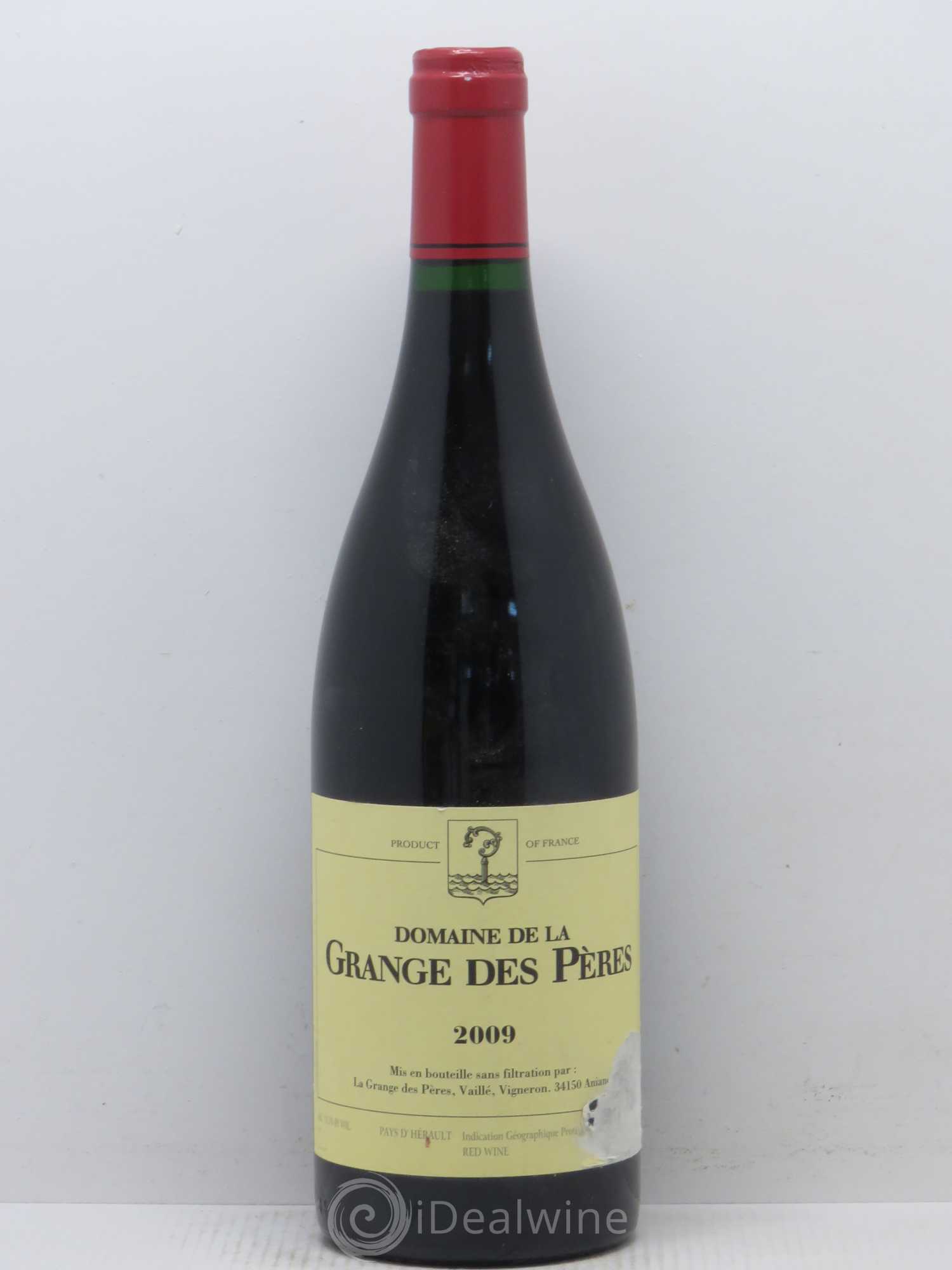 Pays d'Hérault Grange des Pères Laurent Vaillé 2009 - Lotto di 1 bottiglia - 0
