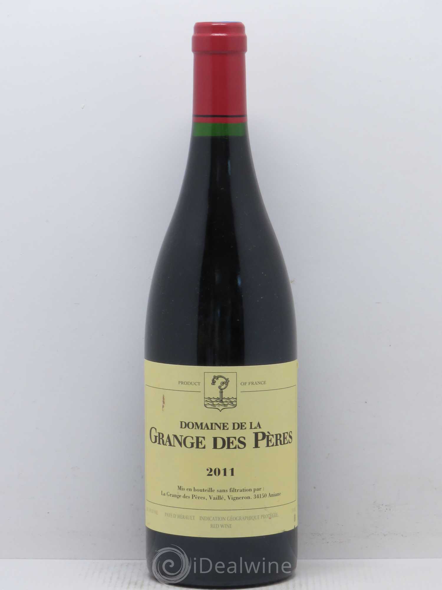 Pays d'Hérault Grange des Pères Laurent Vaillé 2011 - Lot de 1 bouteille - 0