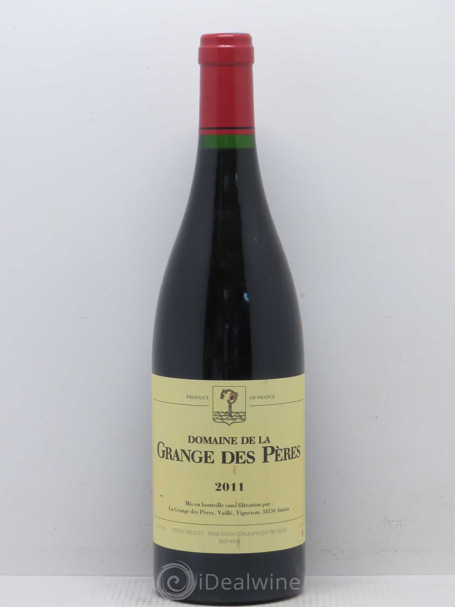 Pays d'Hérault Grange des Pères Laurent Vaillé 2011 - Lot de 1 bouteille - 0