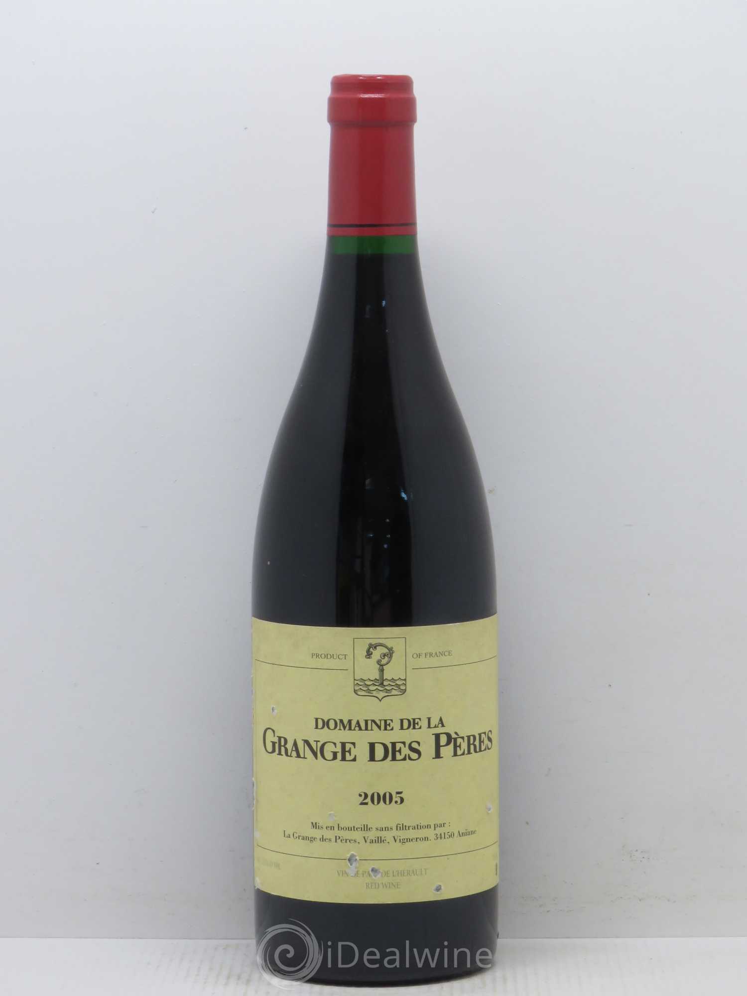 Pays d'Hérault Grange des Pères Laurent Vaillé 2005 - Lot de 1 bouteille - 0