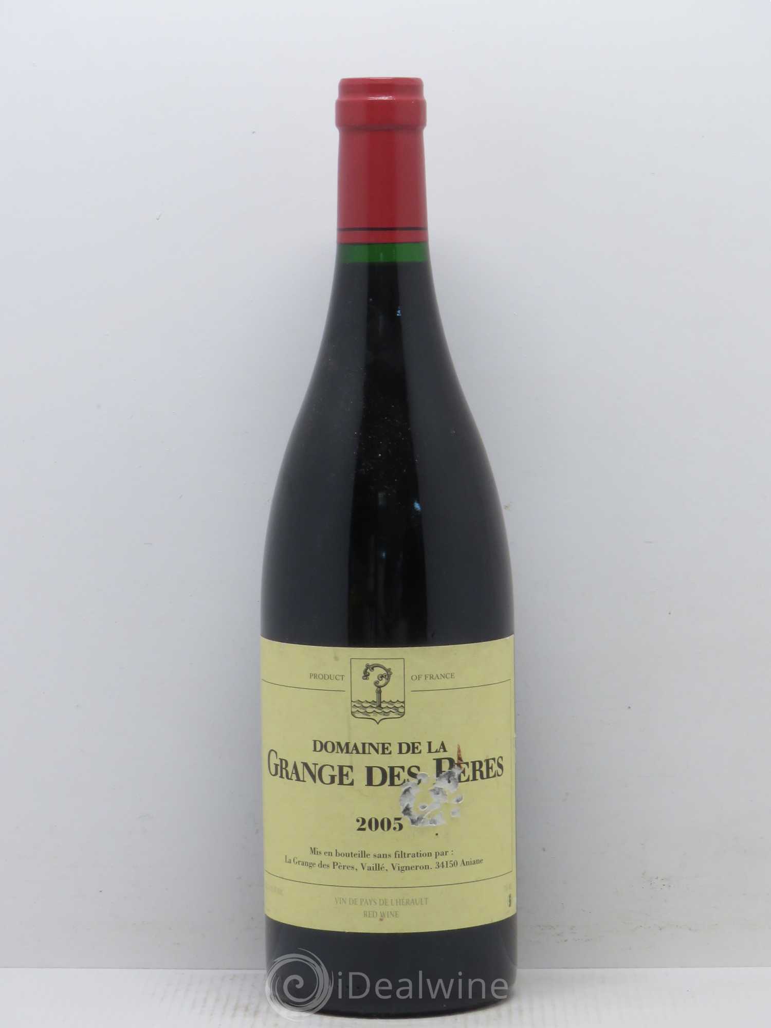 Pays d'Hérault Grange des Pères Laurent Vaillé 2005 - Lot de 1 bouteille - 0