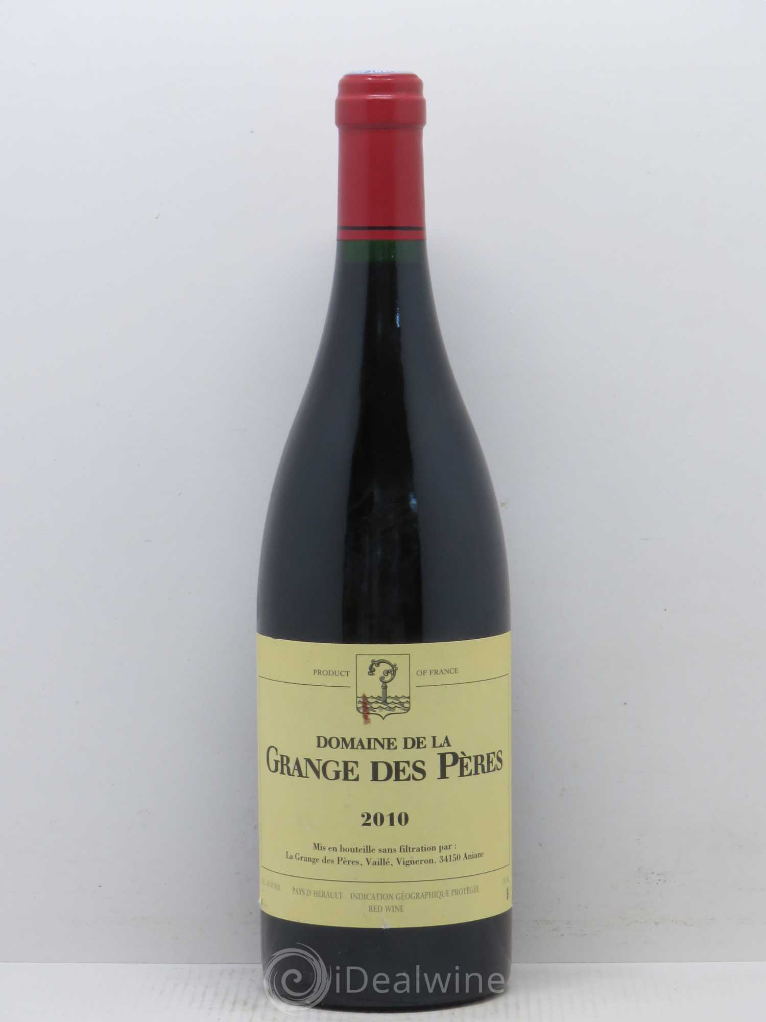Pays d'Hérault Grange des Pères Laurent Vaillé 2010 - Lot de 1 bouteille - 0