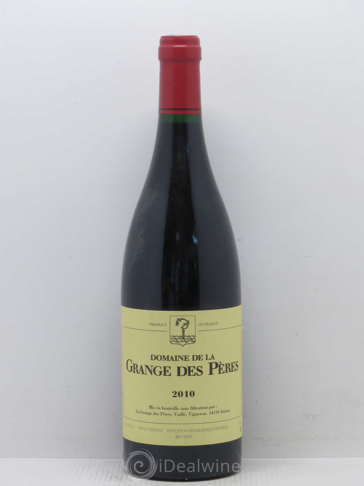 Pays d'Hérault Grange des Pères Laurent Vaillé 2010 - Lotto di 1 bottiglia - 0