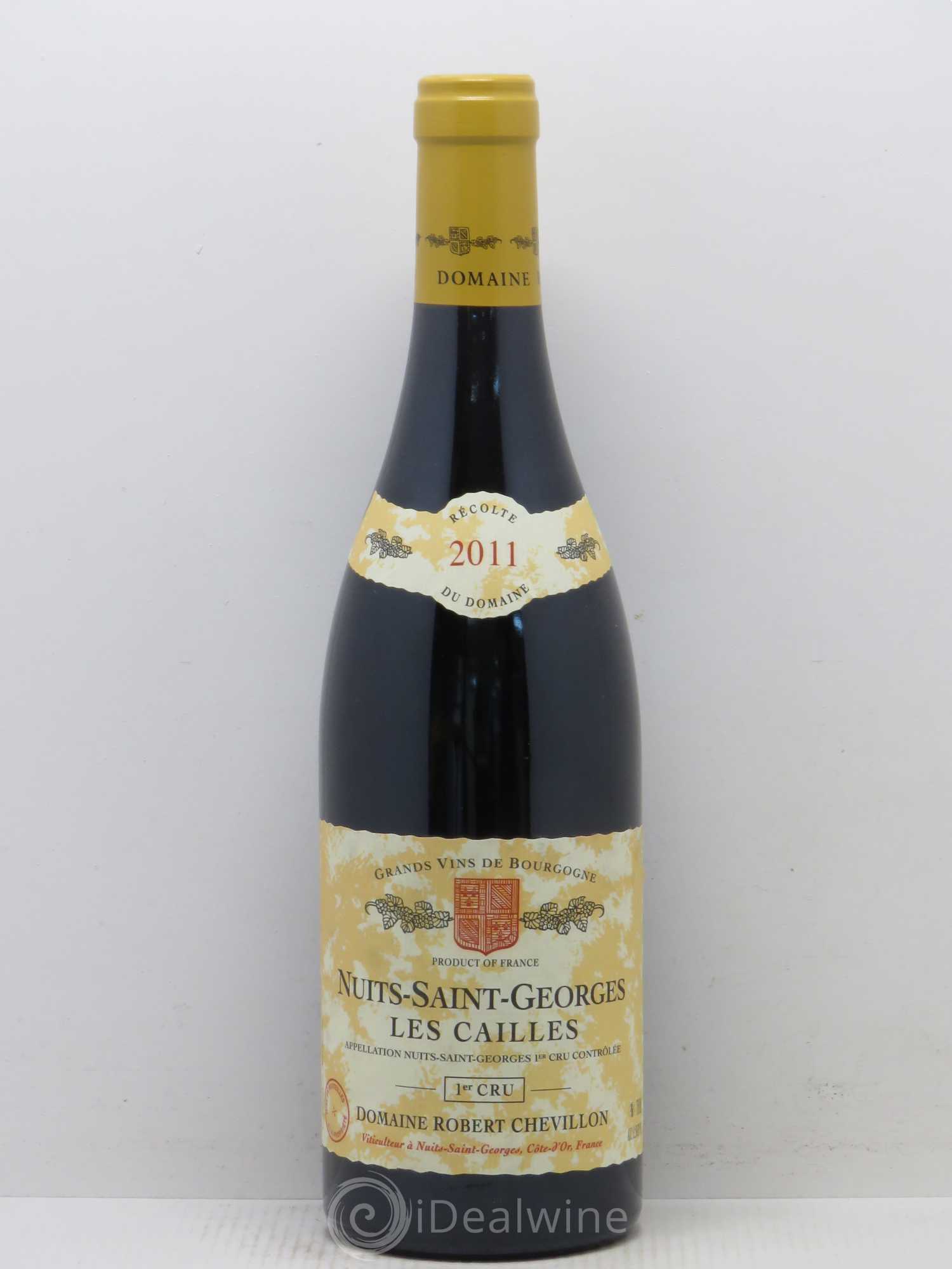 Nuits-Saint-Georges 1er Cru Les Cailles Robert Chevillon 2011 - Lot de 1 bouteille - 0