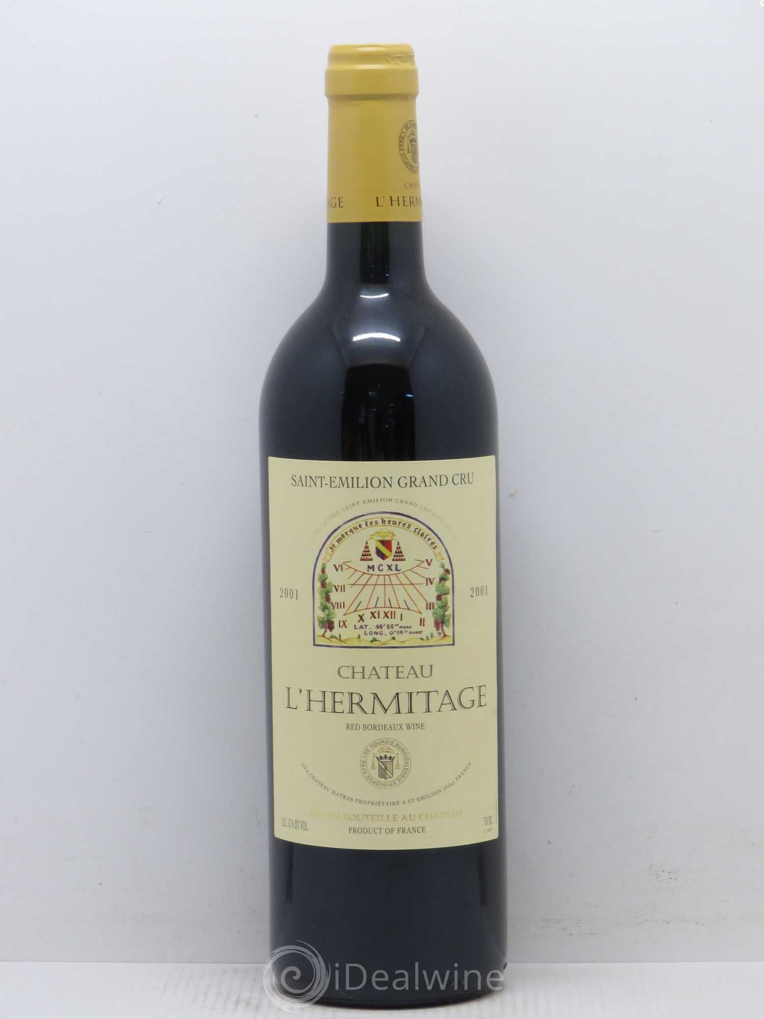 Château l' Hermitage 2001 - Lot de 1 bouteille - 0