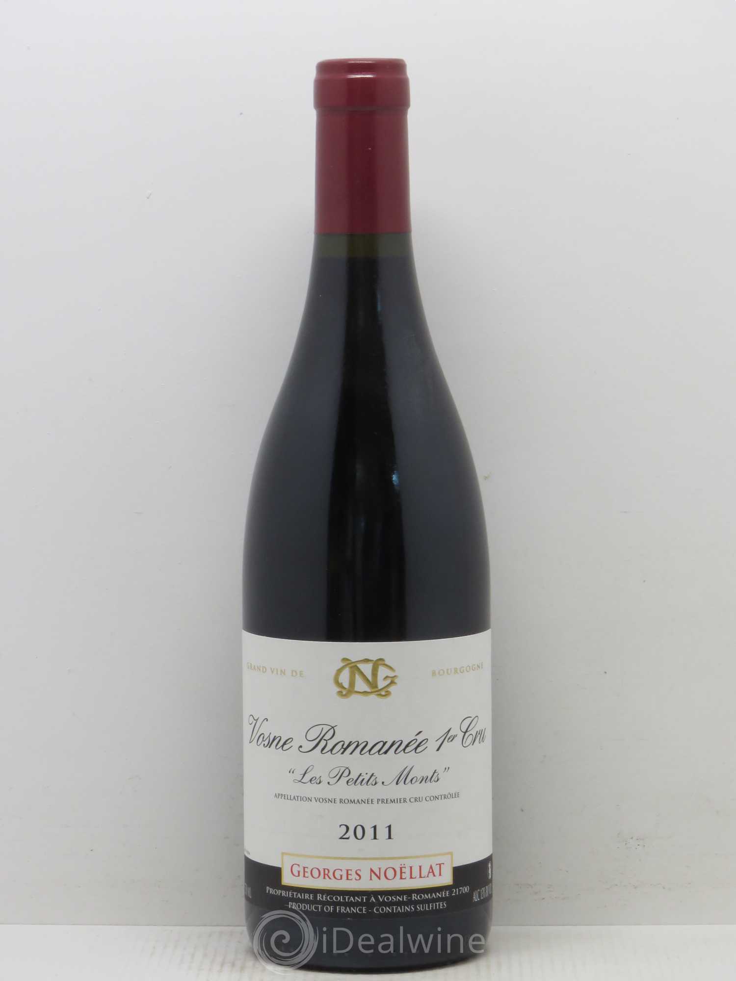 Vosne-Romanée 1er Cru Les Petits Monts Domaine Georges Noellat 2011 - Posten von 1 Flasche - 0