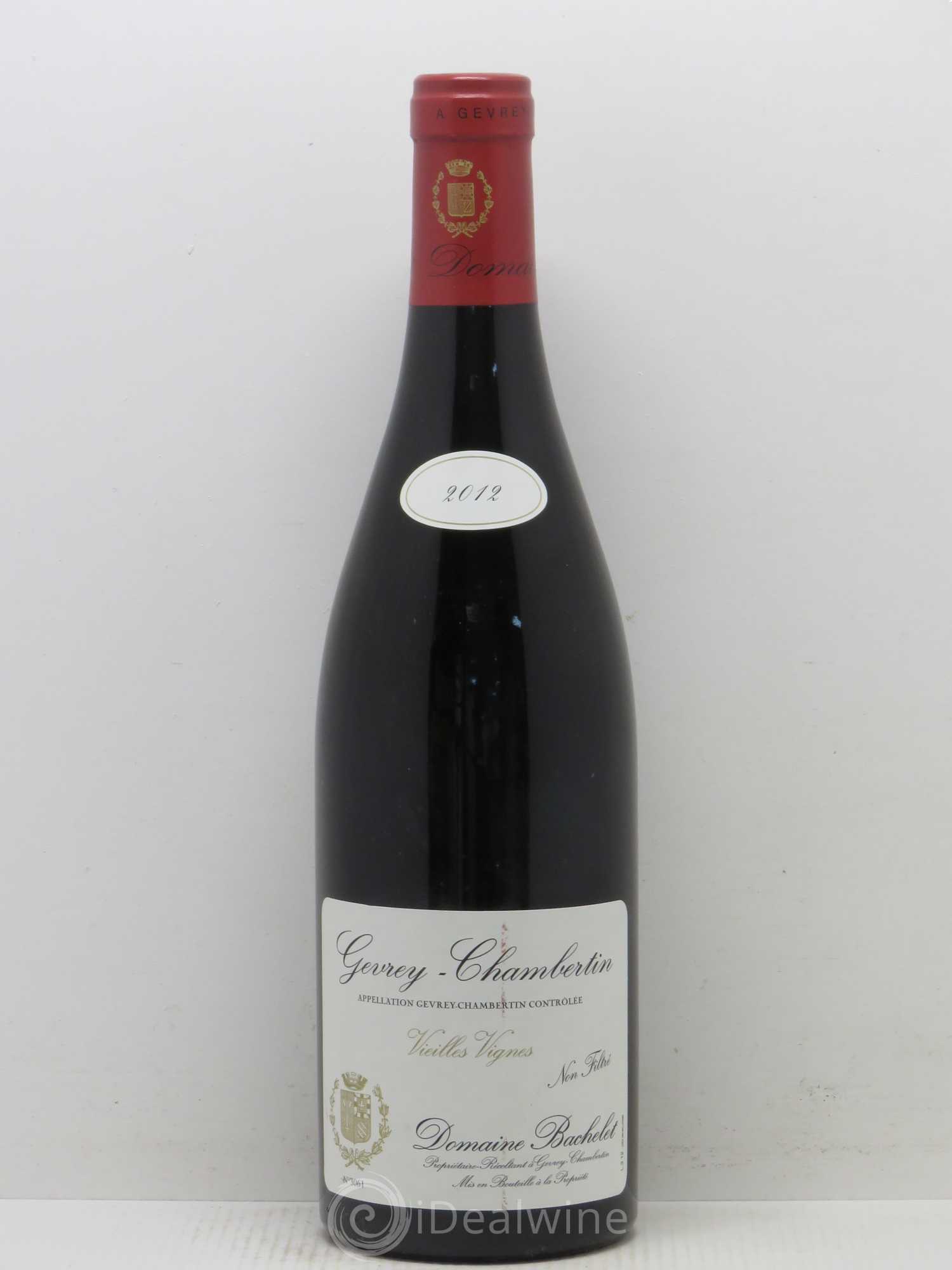 Gevrey-Chambertin Vielles Vignes Domaine Denis Bachelet 2012 - Posten von 1 Flasche - 0