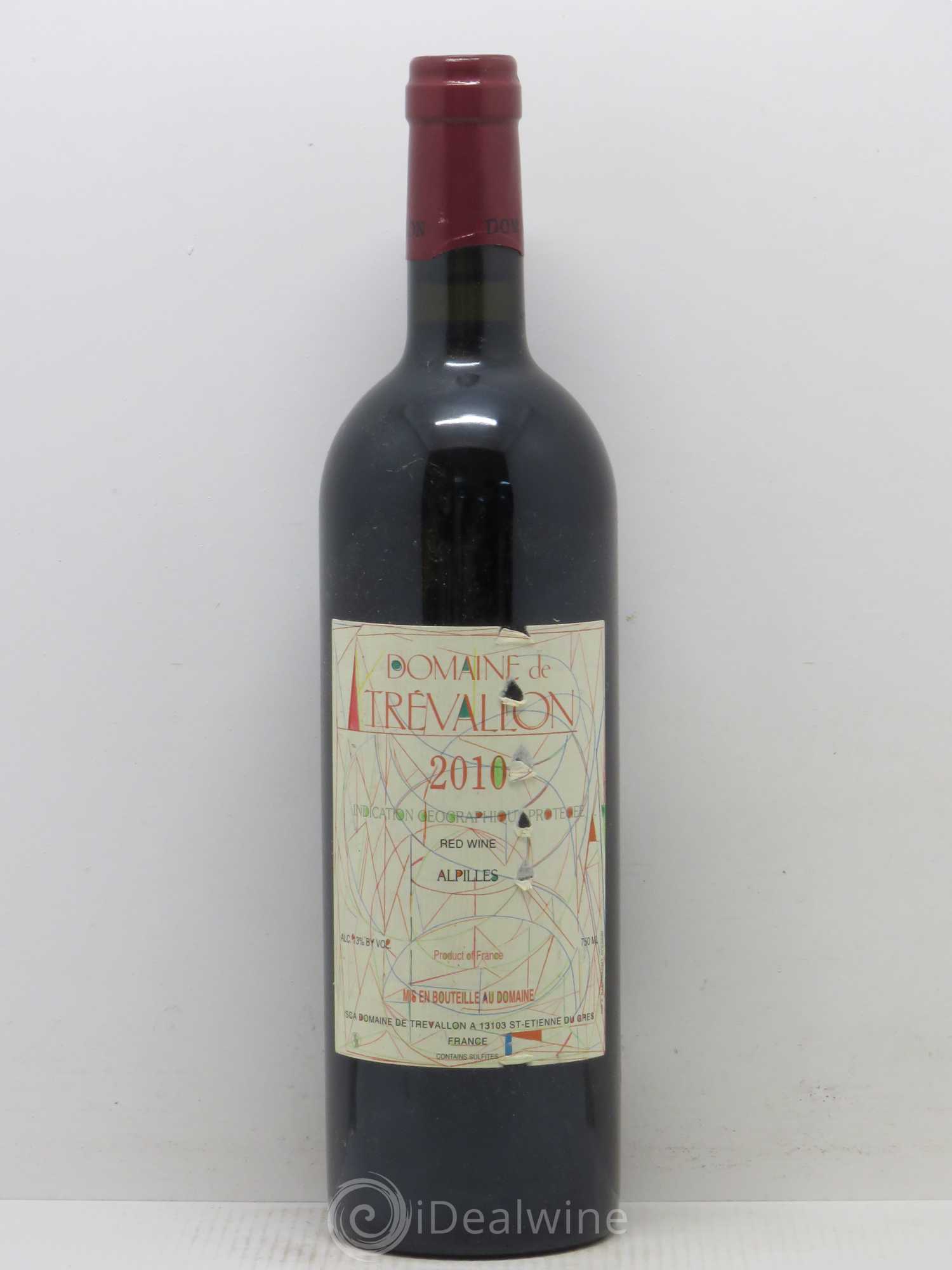 Coteaux d'Aix-en-Provence Trévallon (Domaine de) Eloi Dürrbach 2010 - Lot de 1 bouteille - 0