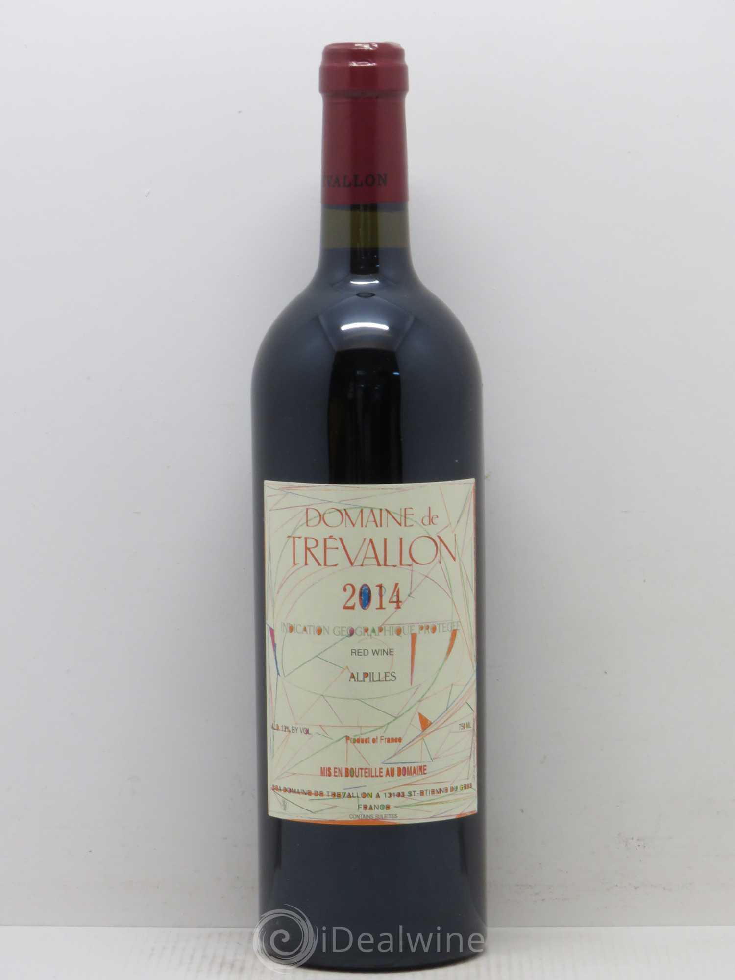 Coteaux d'Aix-en-Provence Trévallon (Domaine de) Eloi Dürrbach 2014 - Lot de 1 bouteille - 0