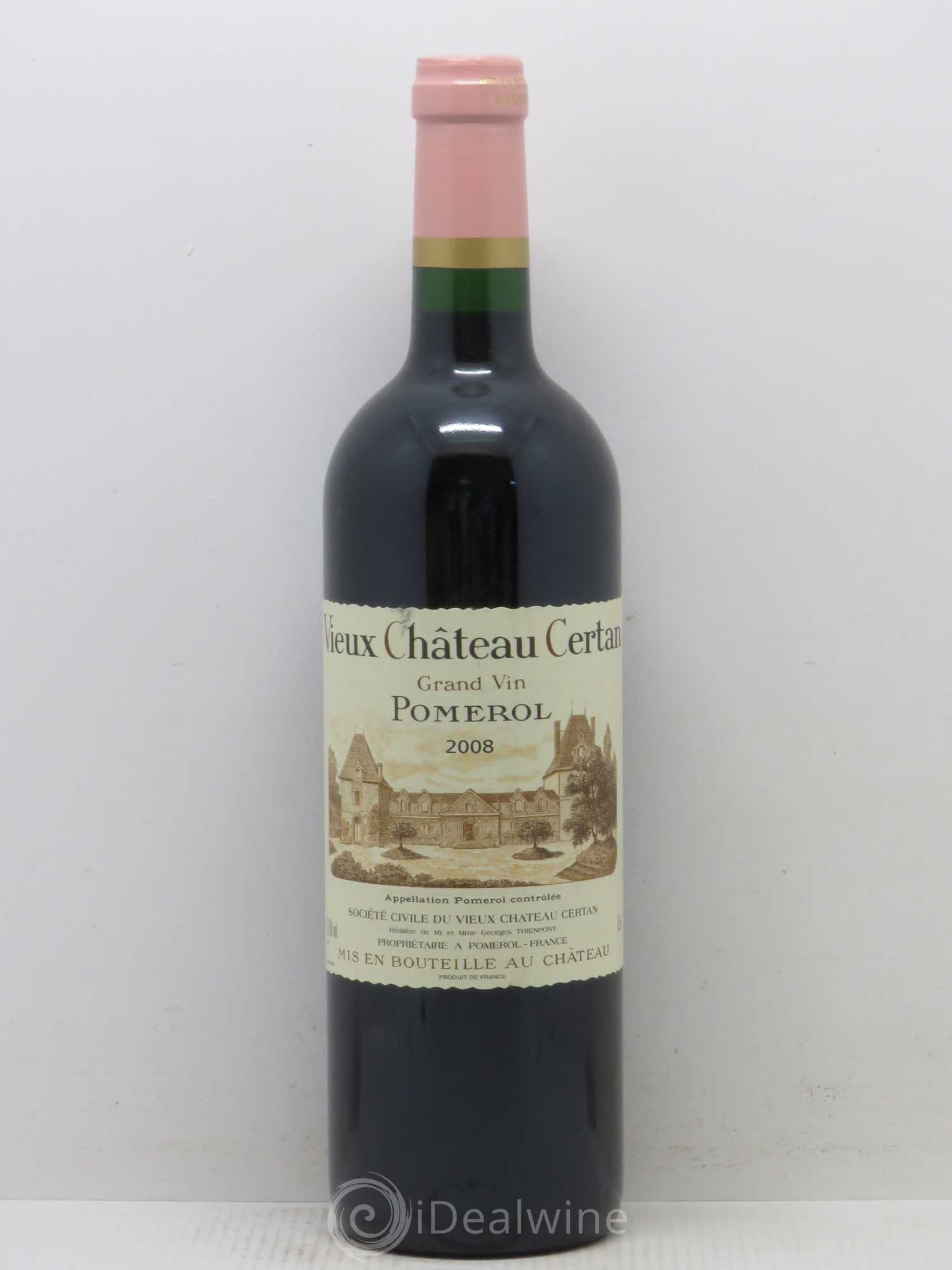Vieux Château Certan 2008 - Lot de 1 bouteille - 0
