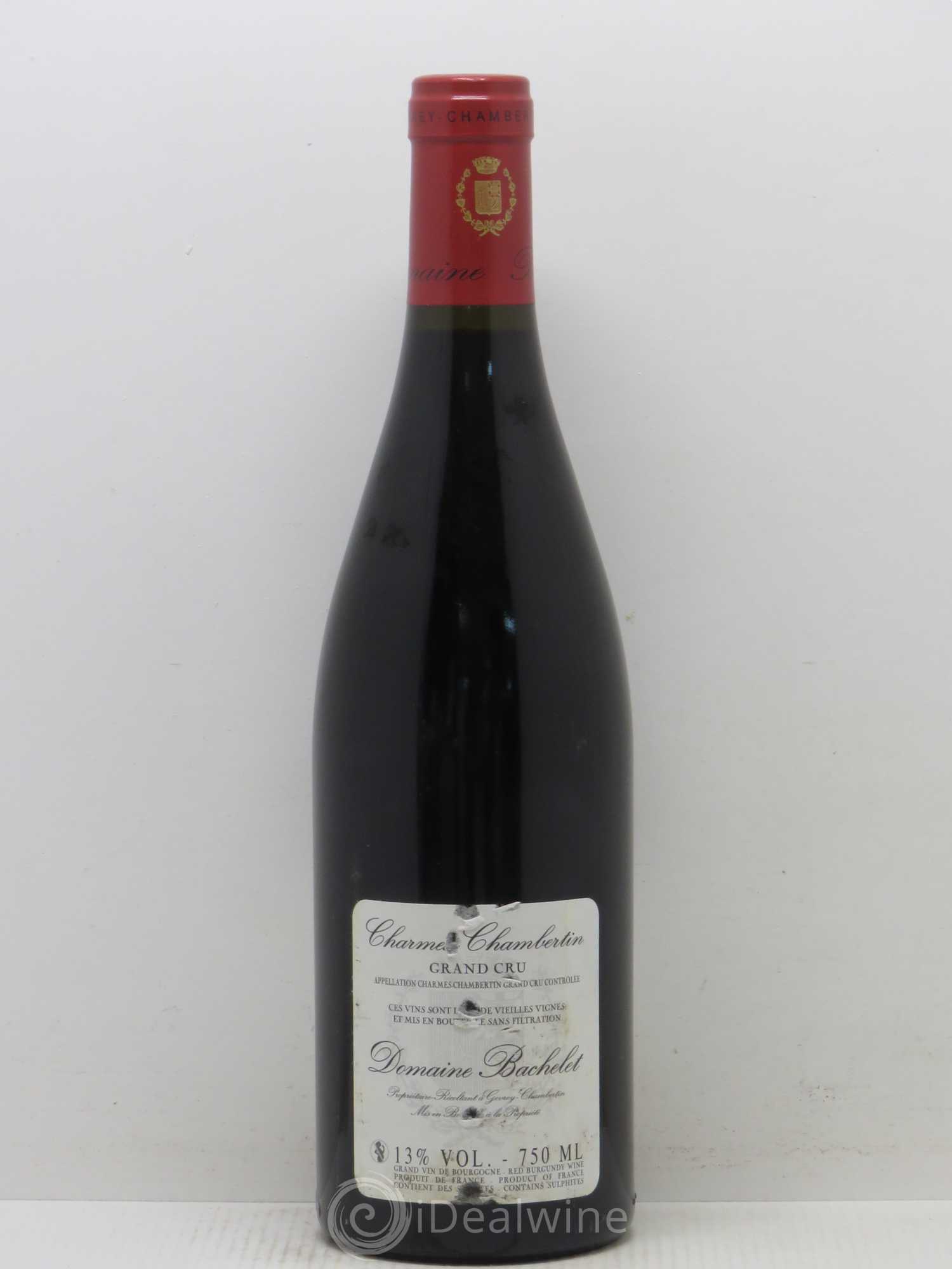 Charmes-Chambertin Grand Cru Vieilles Vignes Denis Bachelet (Domaine) Vieilles Vignes 2009 - Lot de 1 bouteille - 1