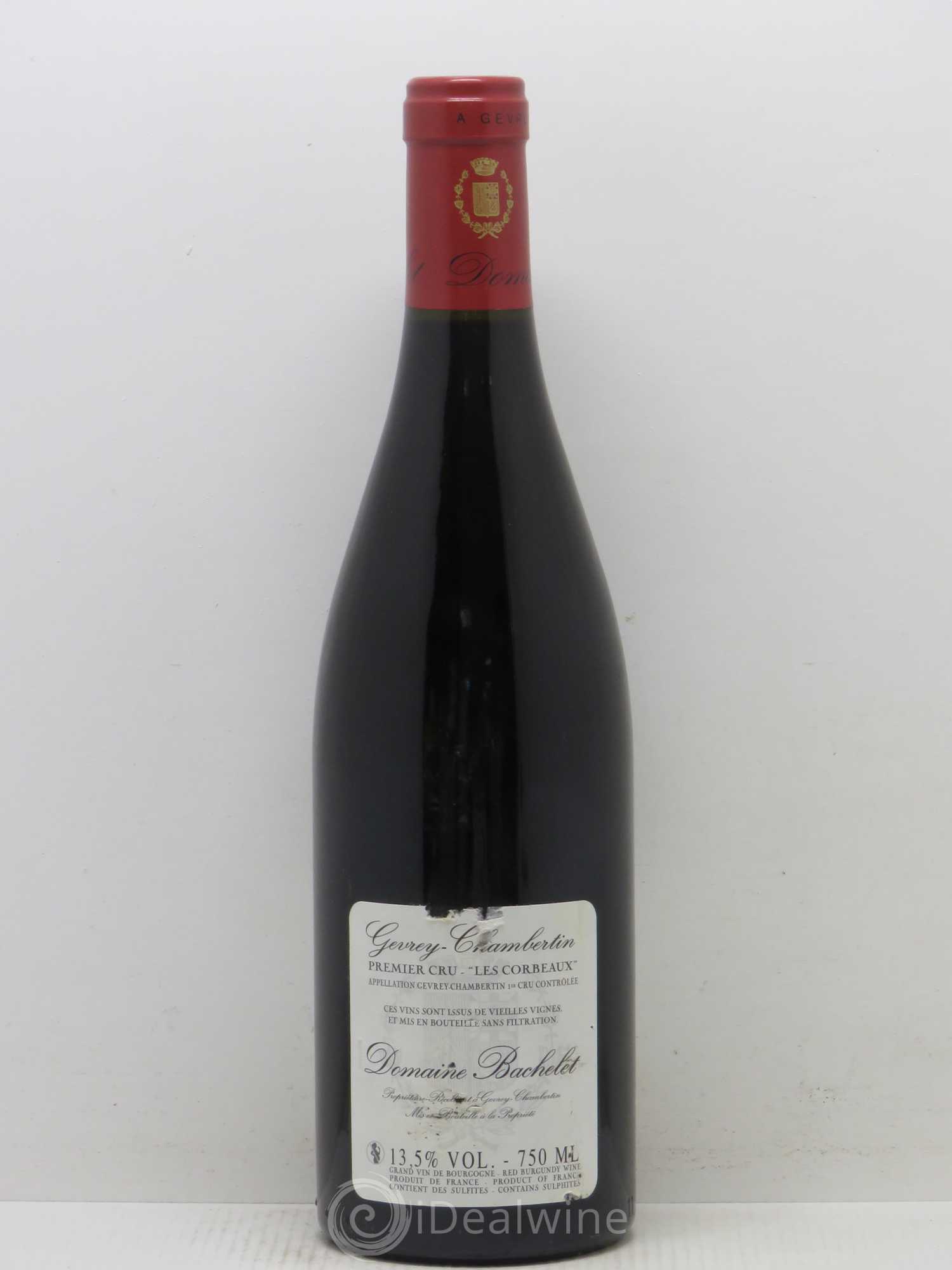 Gevrey-Chambertin 1er Cru Les Corbeaux Vieilles Vignes Domaine Denis Bachelet 2009 - Posten von 1 Flasche - 1