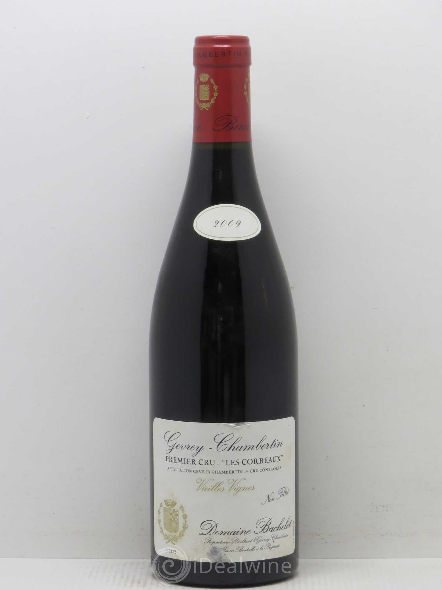 Gevrey-Chambertin 1er Cru Les Corbeaux Vieilles Vignes Domaine Denis Bachelet 2009 - Posten von 1 Flasche - 0