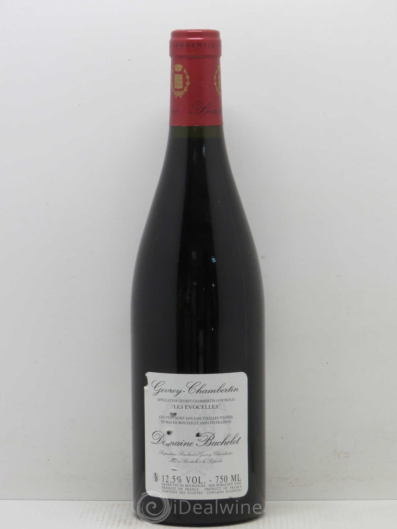 Gevrey-Chambertin Les Evocelles Vieilles Vignes Domaine Denis Bachelet 2011 - Posten von 1 Flasche - 1
