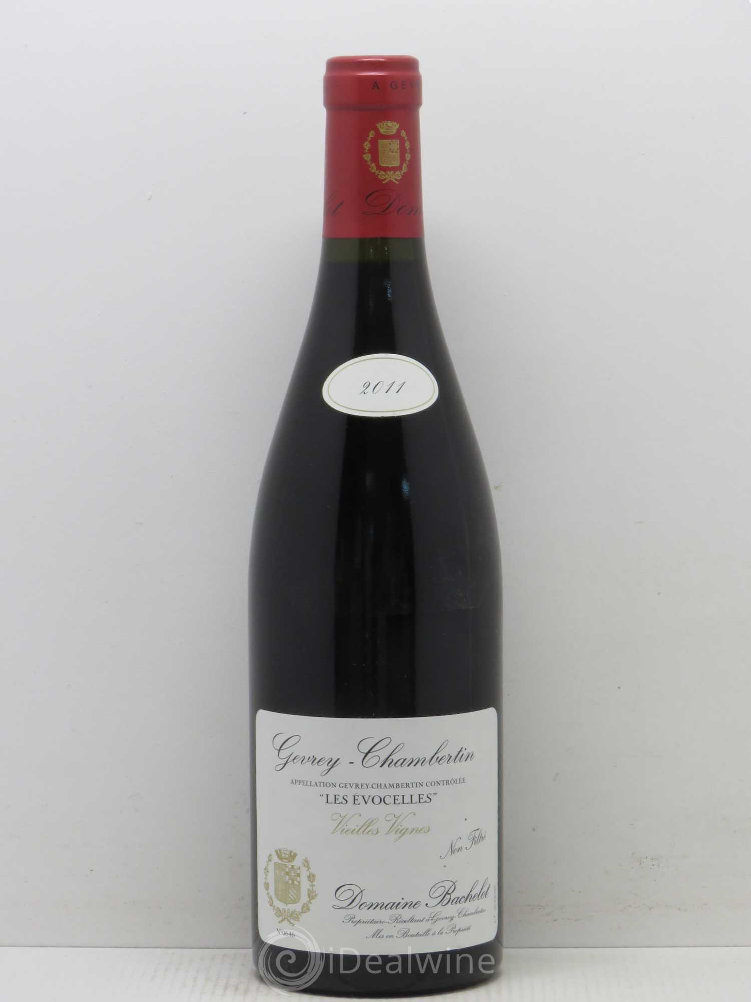 Gevrey-Chambertin Les Evocelles Vieilles Vignes Domaine Denis Bachelet 2011 - Posten von 1 Flasche - 0