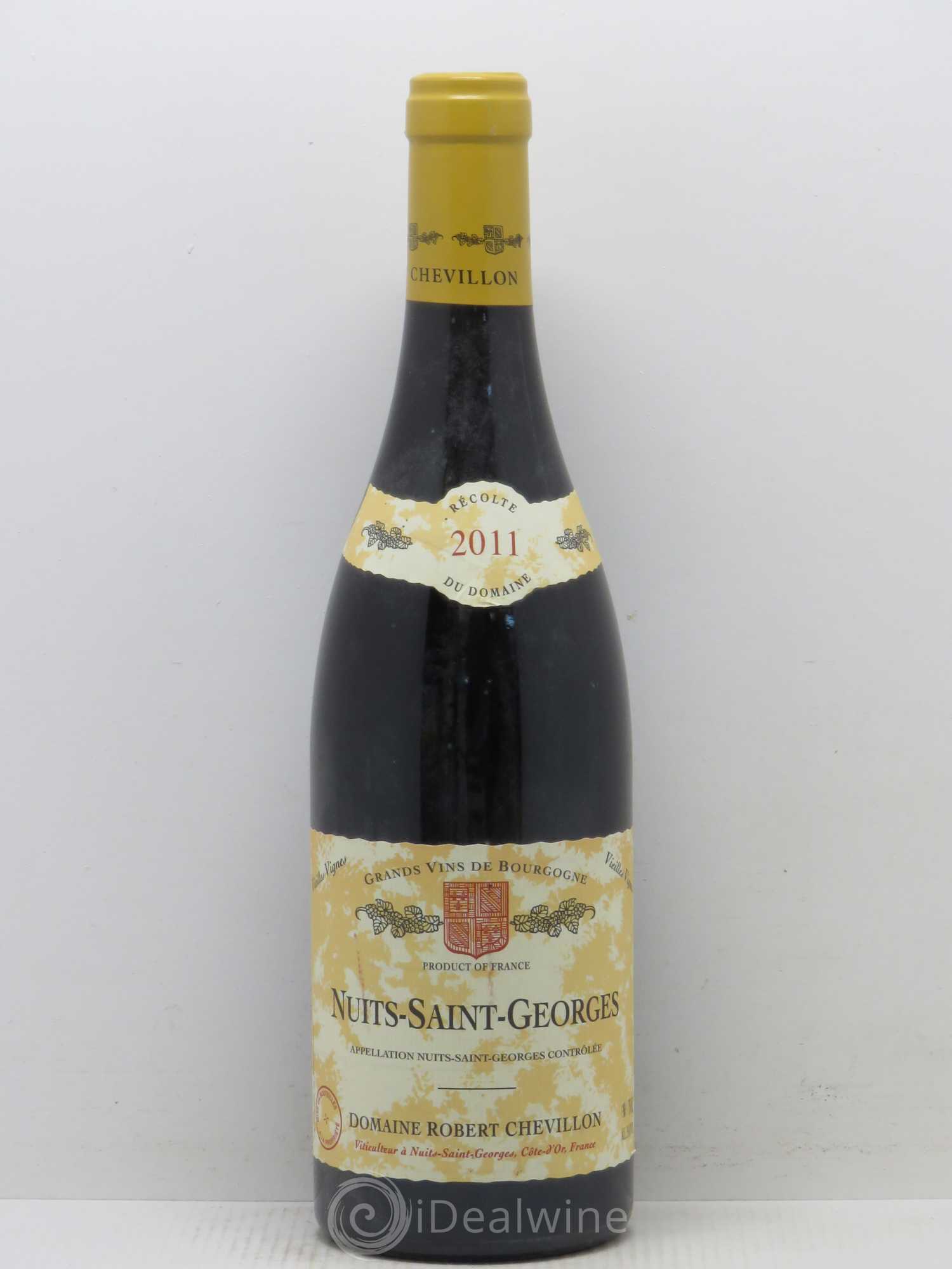 Nuits-Saint-Georges Vieilles vignes Robert Chevillon 2011 - Lot de 1 bouteille - 0