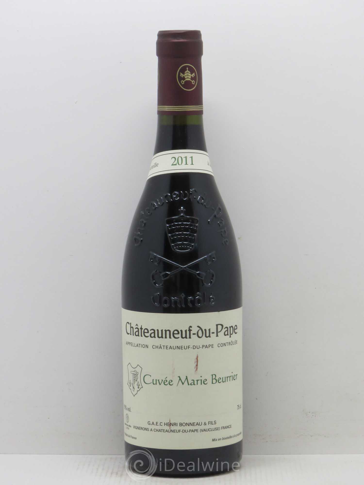 Châteauneuf-du-Pape Marie Beurrier Henri Bonneau & Fils 2011 - Lot de 1 bouteille - 0