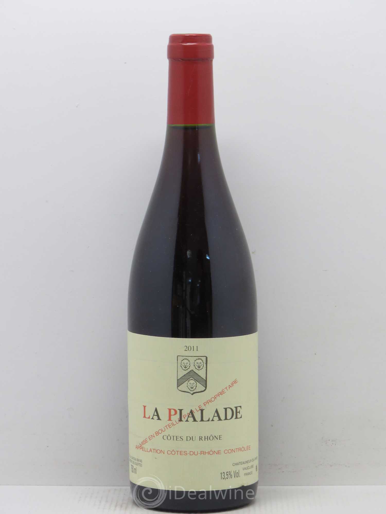 Côtes-du-Rhône La Pialade Emmanuel Reynaud 2011 - Lot de 1 bouteille - 0