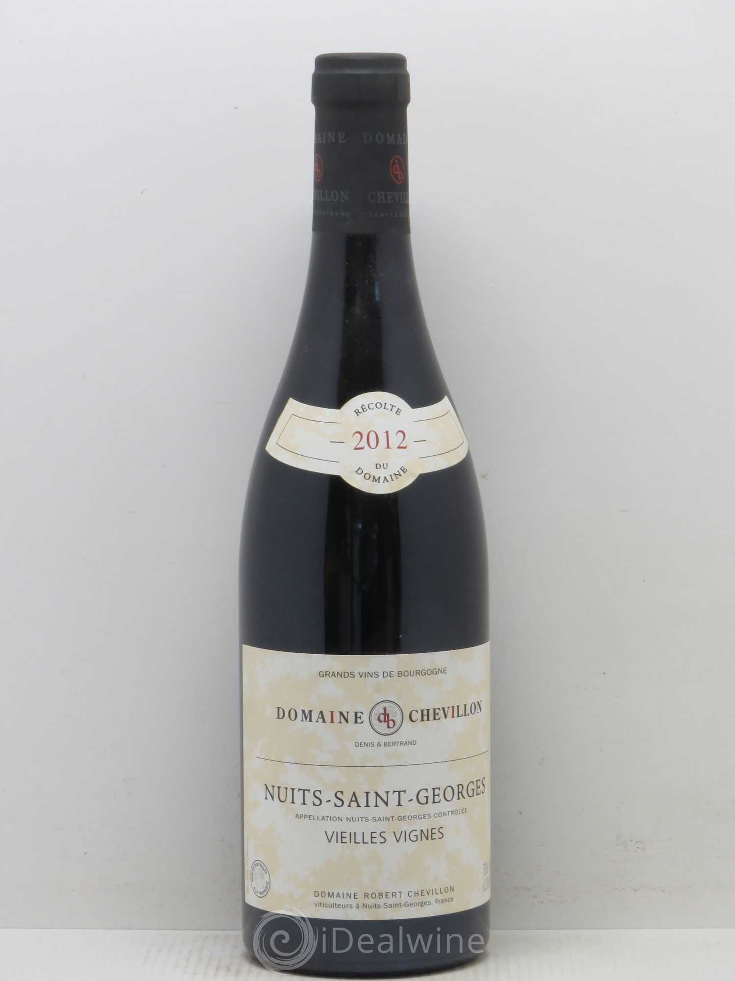 Nuits-Saint-Georges Vieilles vignes Robert Chevillon (sans prix de réserve) 2012 - Lot de 1 bouteille - 0