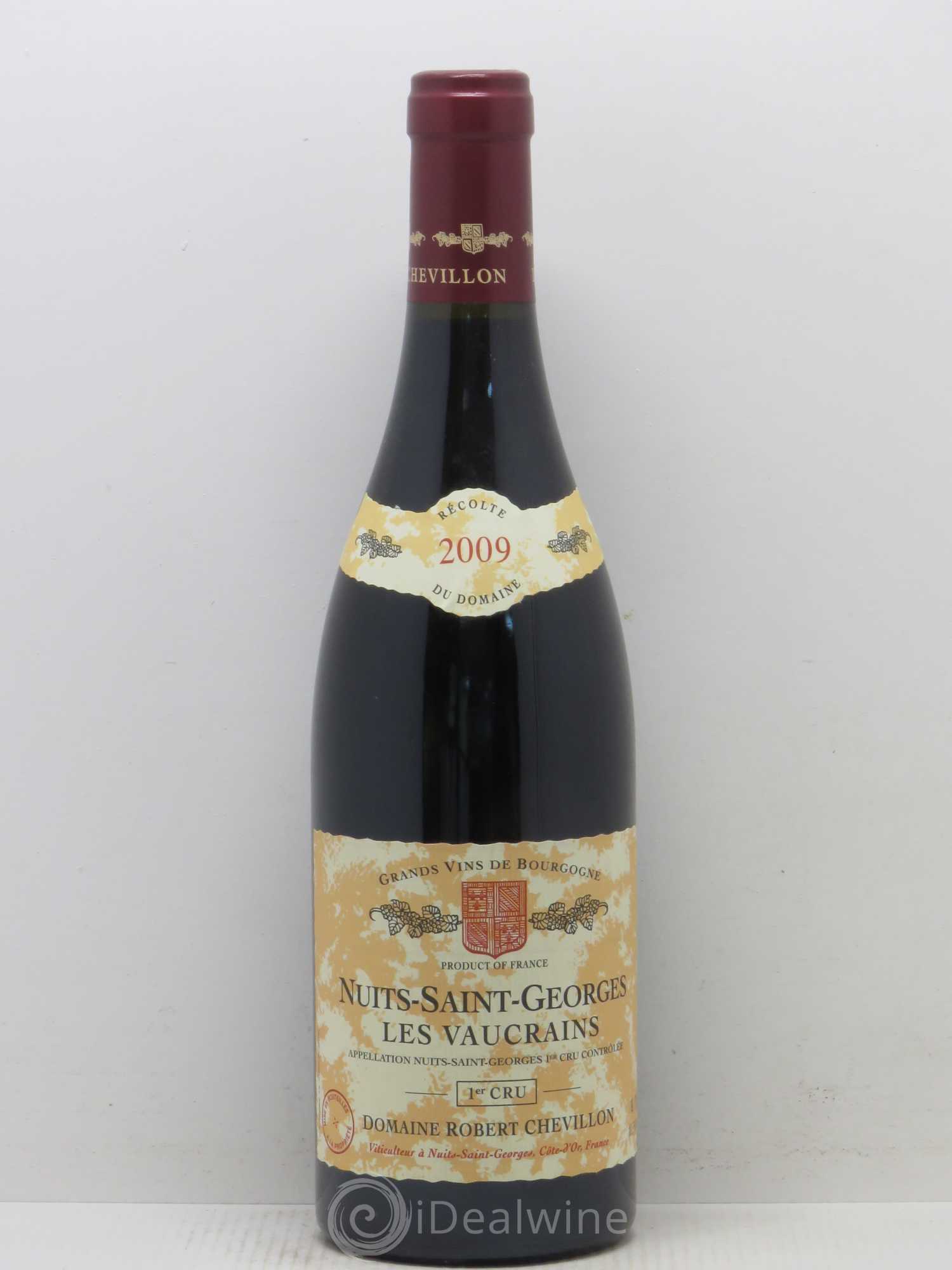 Nuits-Saint-Georges 1er Cru Les Vaucrains Robert Chevillon 2009 - Lot de 1 bouteille - 0