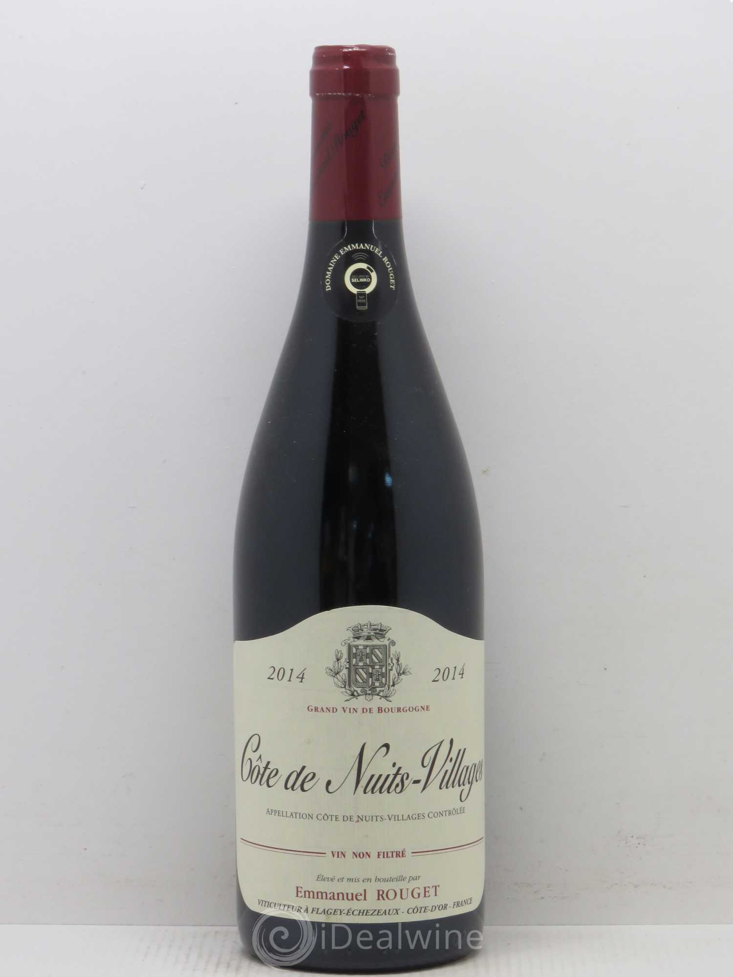 Côte de Nuits-Villages Domaine Emmanuel Rouget 2014 - Lot de 1 bouteille - 0