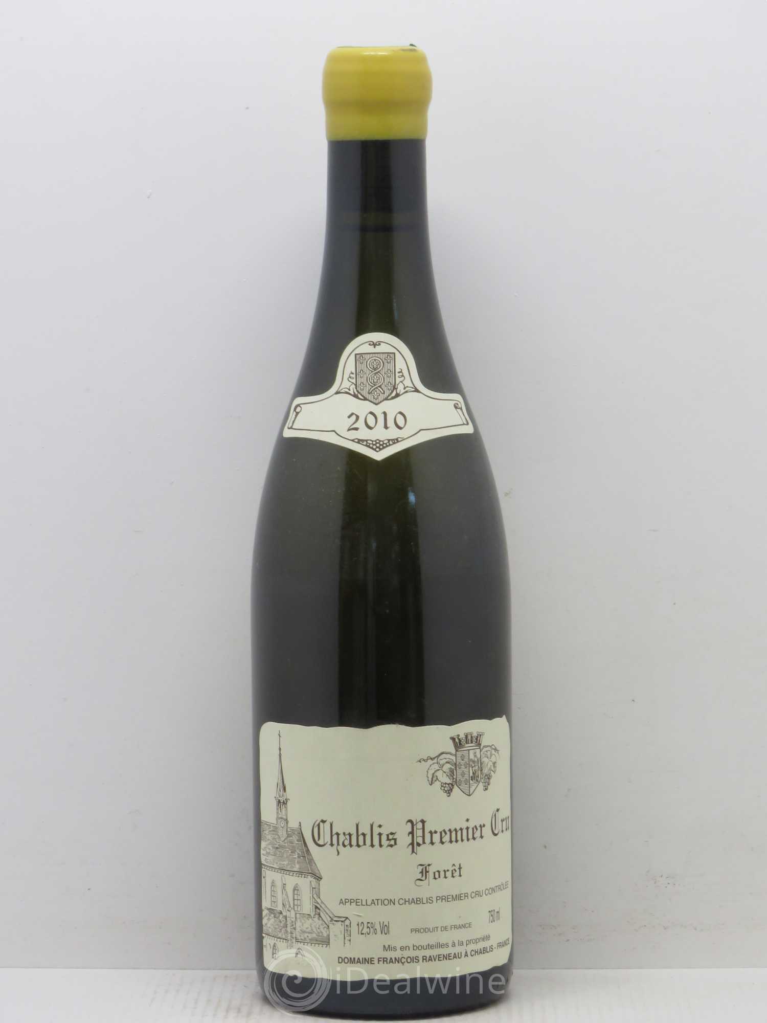 Chablis 1er Cru Forêt Raveneau (Domaine) 2010 - Lot de 1 bouteille - 0