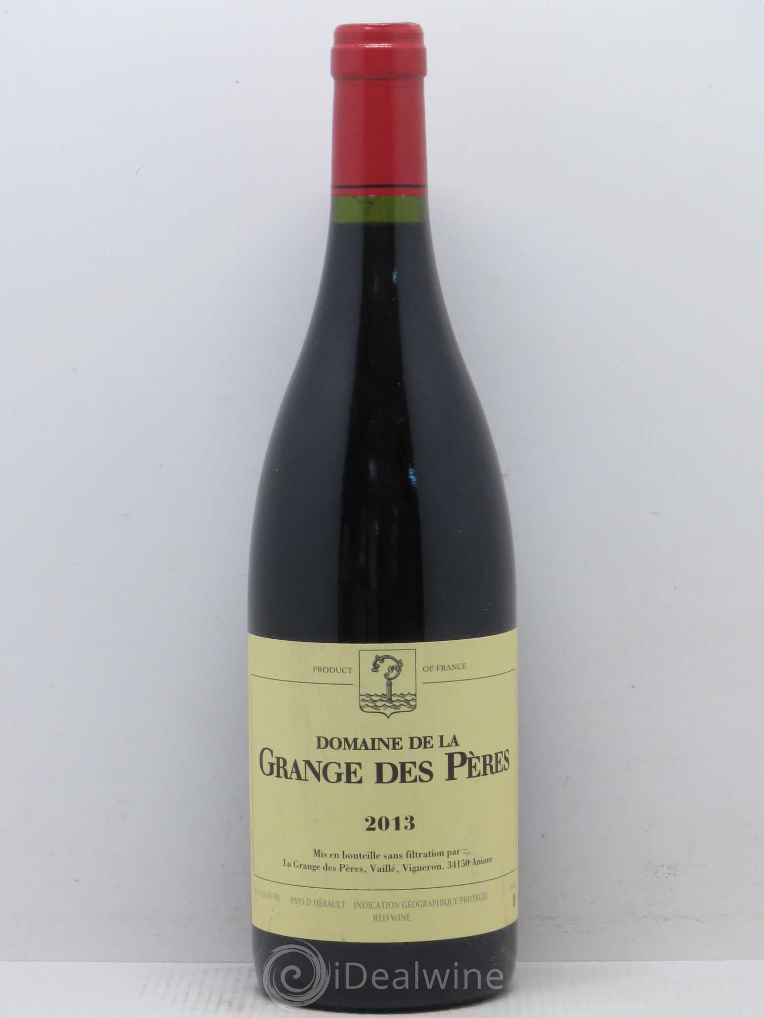 Pays d'Hérault Grange des Pères Laurent Vaillé 2013 - Lot de 1 bouteille - 0