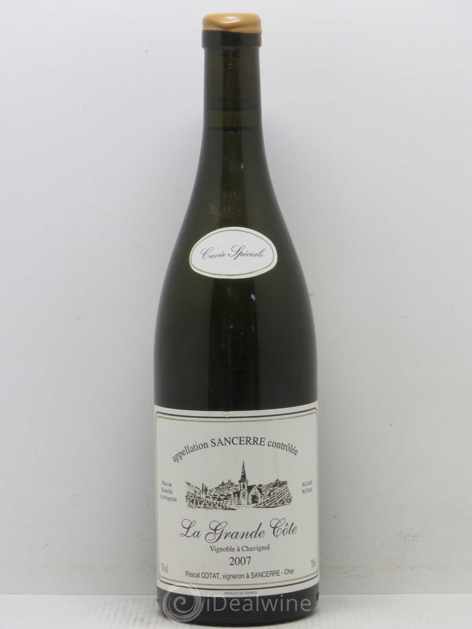Sancerre La Grande Côte Pascal Cotat Cuvée Spéciale 2007 - Posten von 1 Flasche - 0