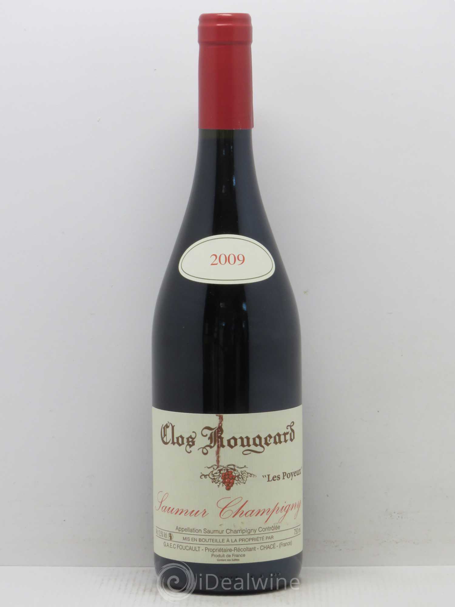 Saumur-Champigny Les Poyeux Clos Rougeard 2009 - Lot de 1 bouteille - 0