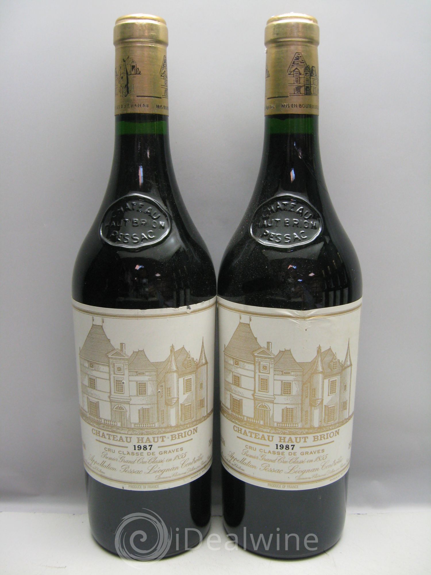 Château Haut Brion 1er Grand Cru Classé 1987 - Lot de 6 bouteilles - 0