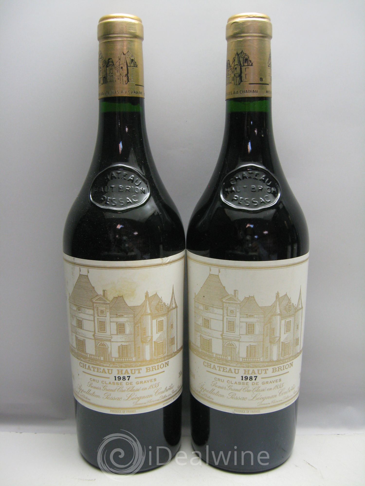 Château Haut Brion 1er Grand Cru Classé 1987 - Lot de 6 bouteilles - 1