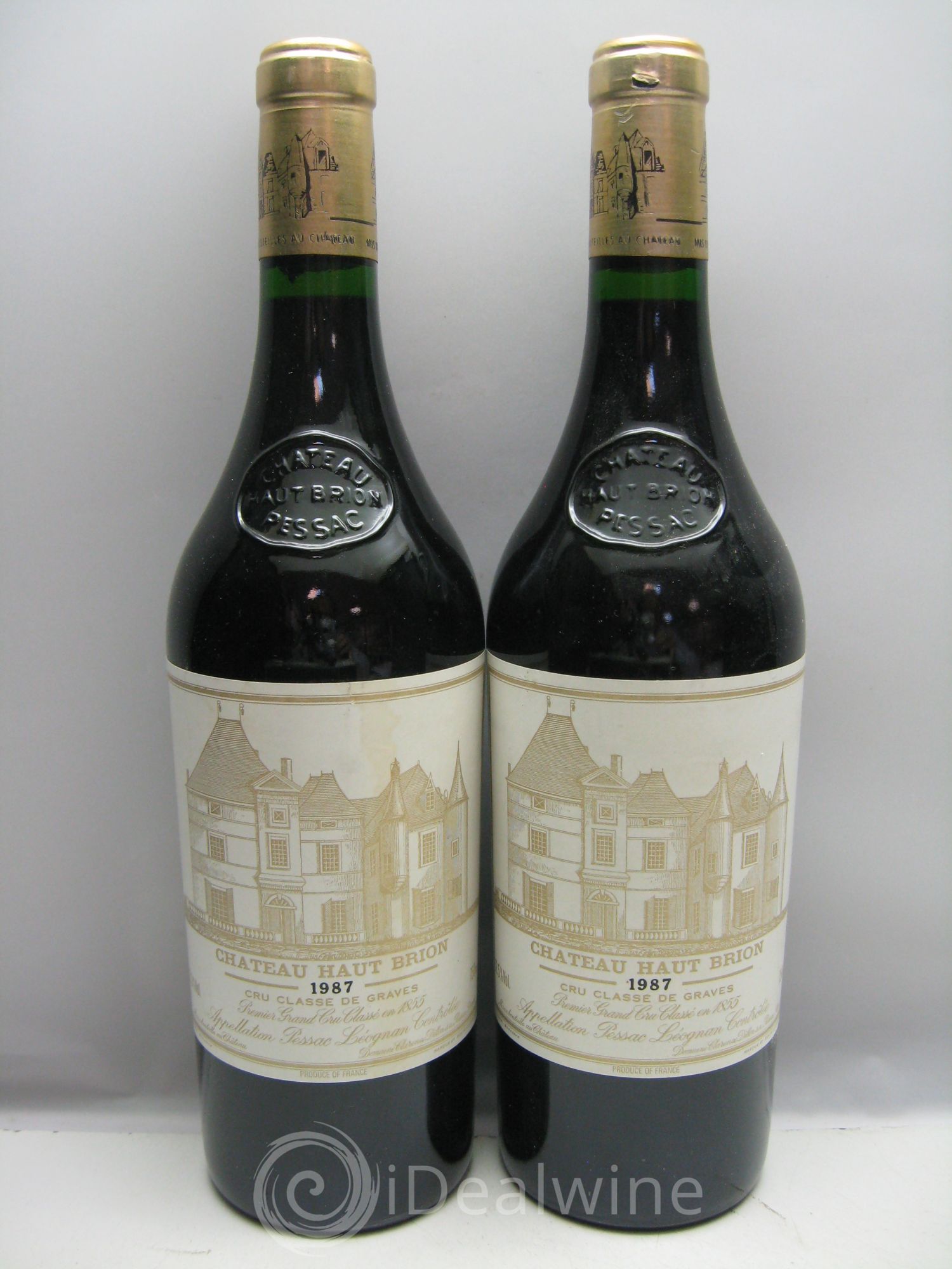 Château Haut Brion 1er Grand Cru Classé 1987 - Lot de 6 bouteilles - 2
