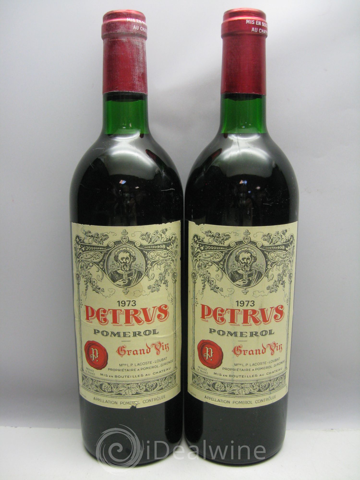 Petrus 1973 - Lot de 12 bouteilles - 2