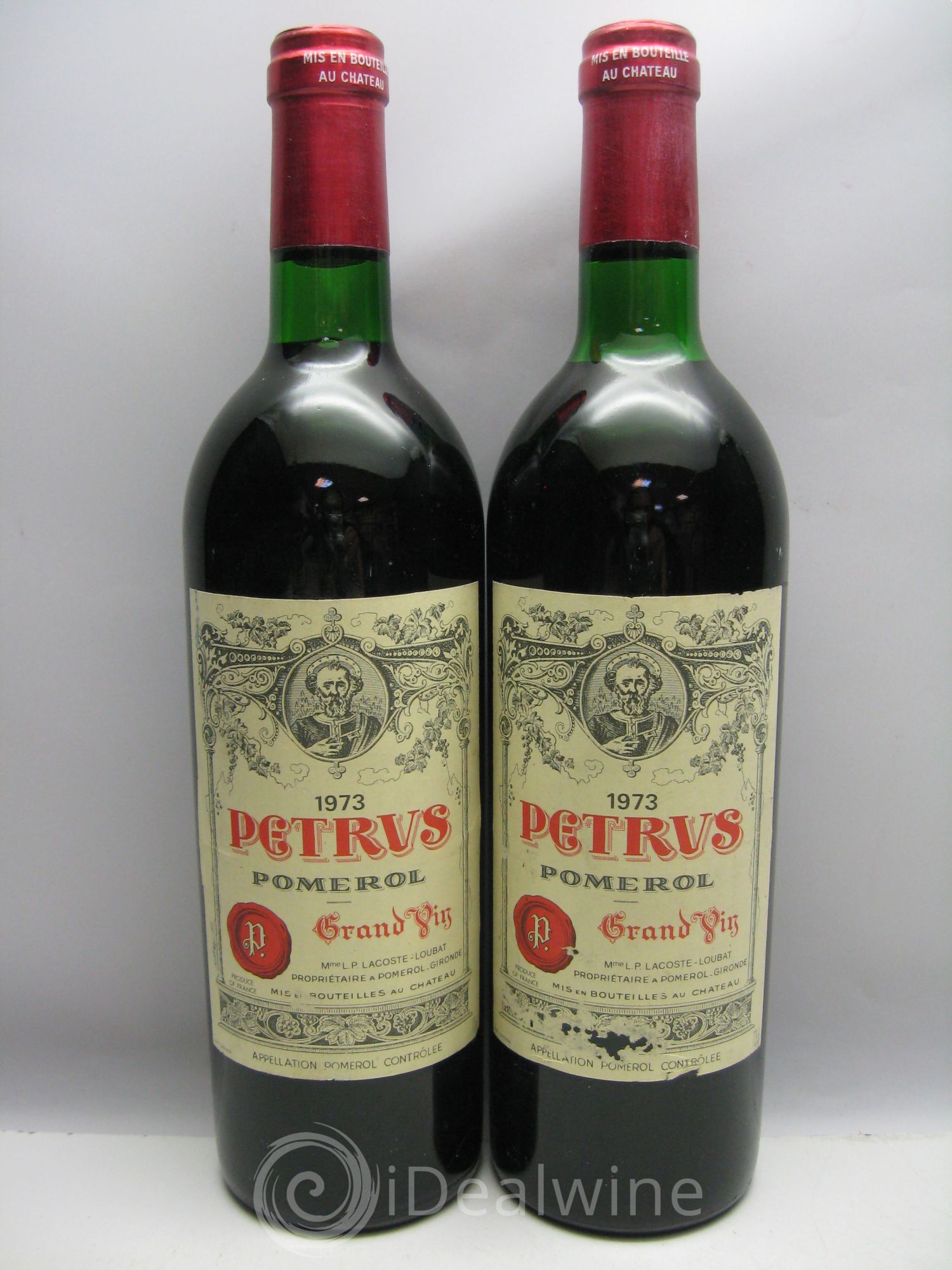 Petrus 1973 - Lot de 12 bouteilles - 4
