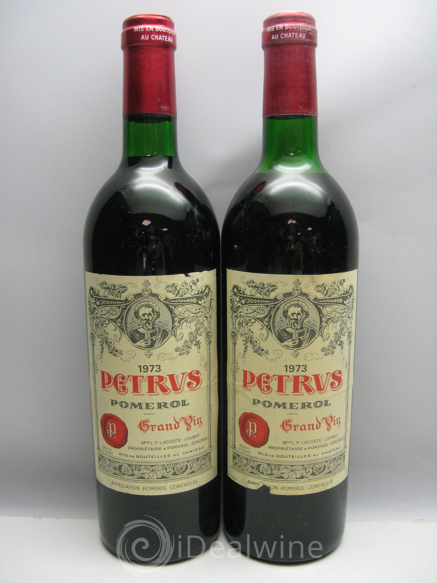 Petrus 1973 - Lot de 12 bouteilles - 5