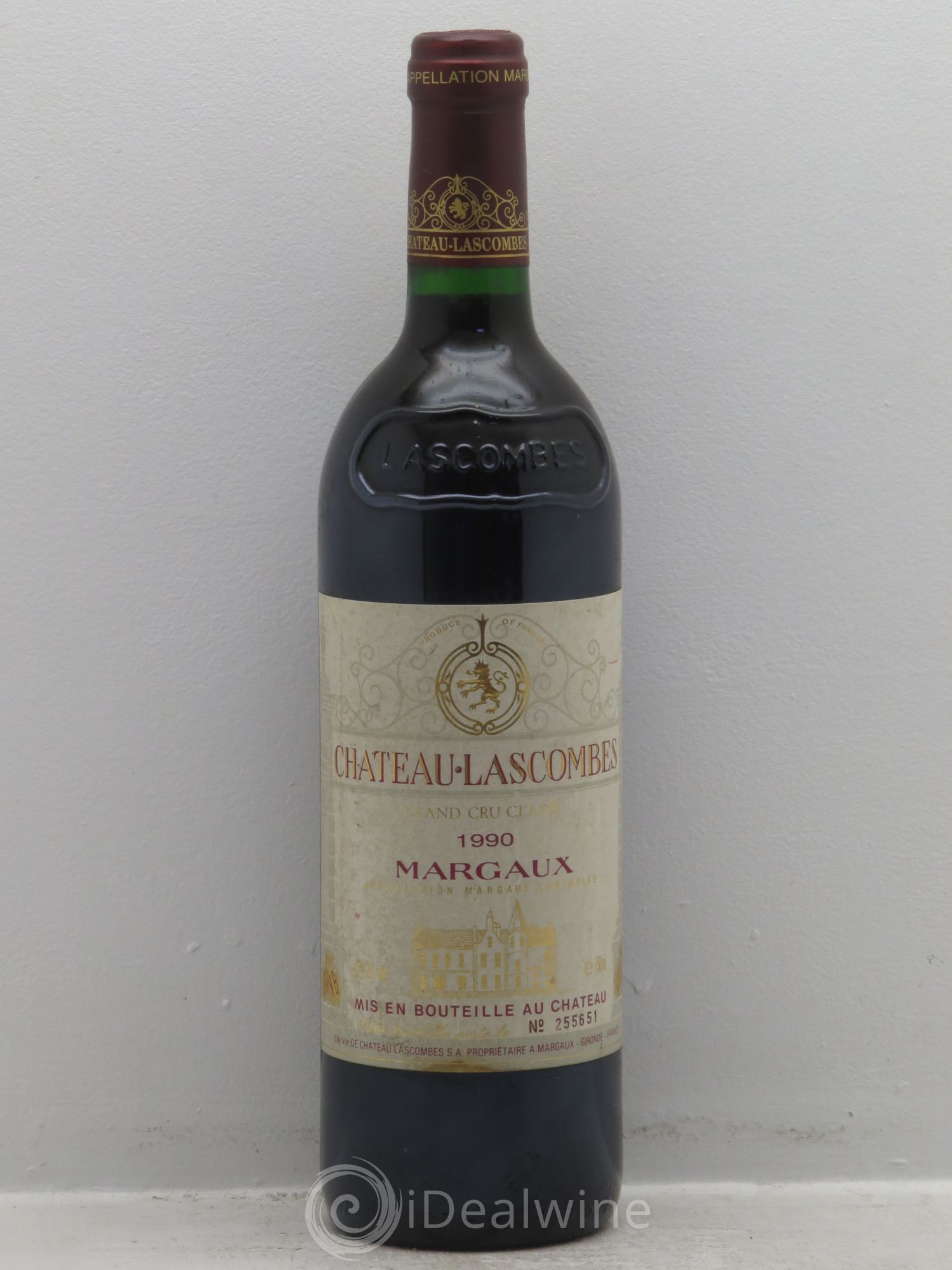 Château Lascombes 2ème Grand Cru Classé 1990 - Lot de 1 bouteille - 0